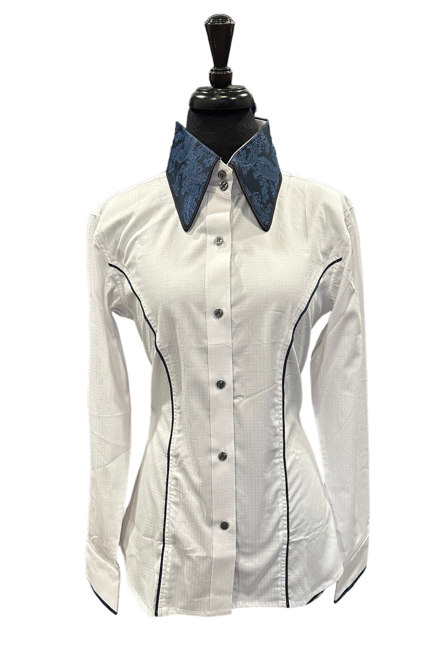 Western Button Up with Pipe