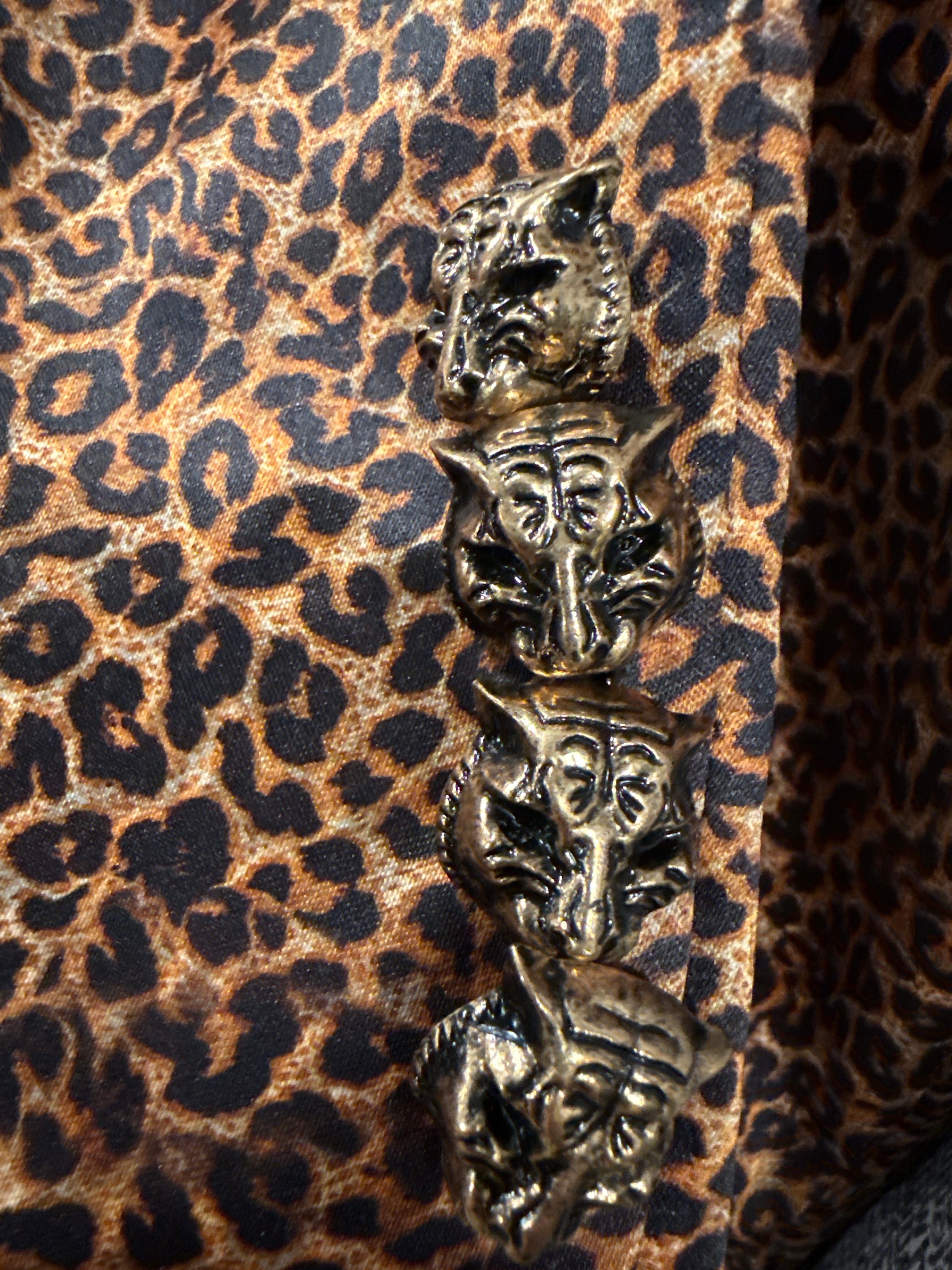 Halter Coat “Animal Print”
