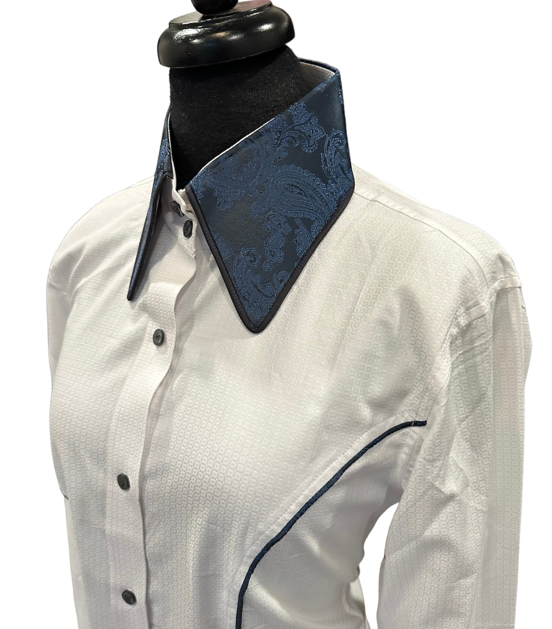 Western Button Up with Pipe