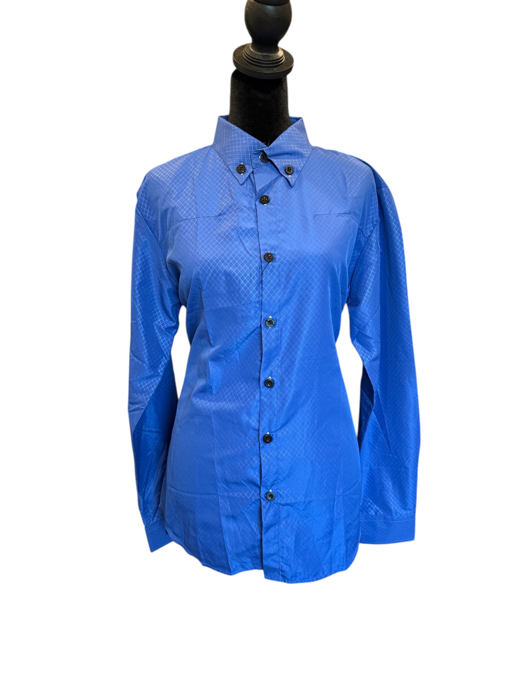 Western Button Up Royal