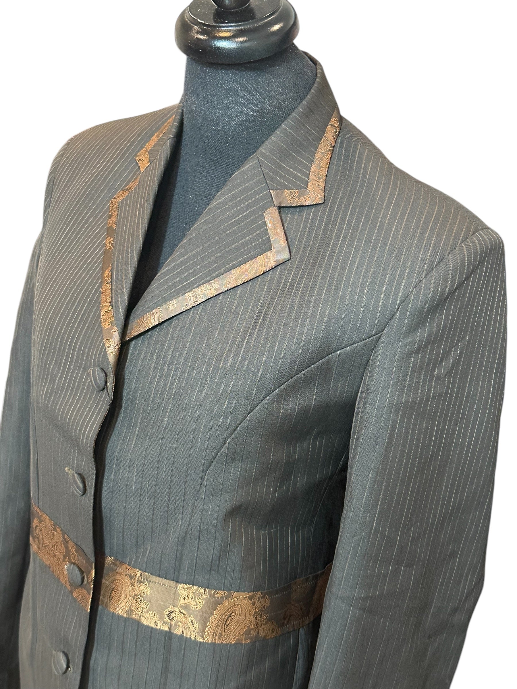 Western Showmanship Suit Brown and Bronze