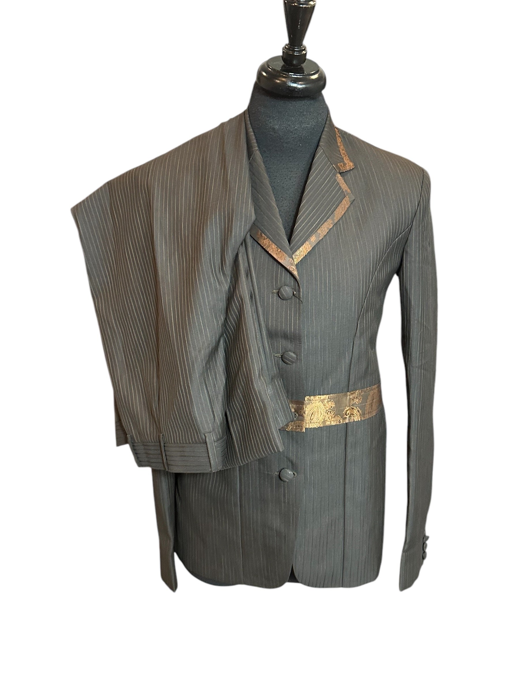 Western Showmanship Suit Brown and Bronze