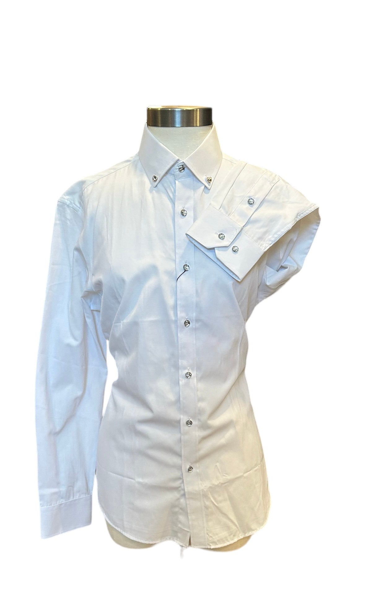 Western Button up with Crystal Buttons
