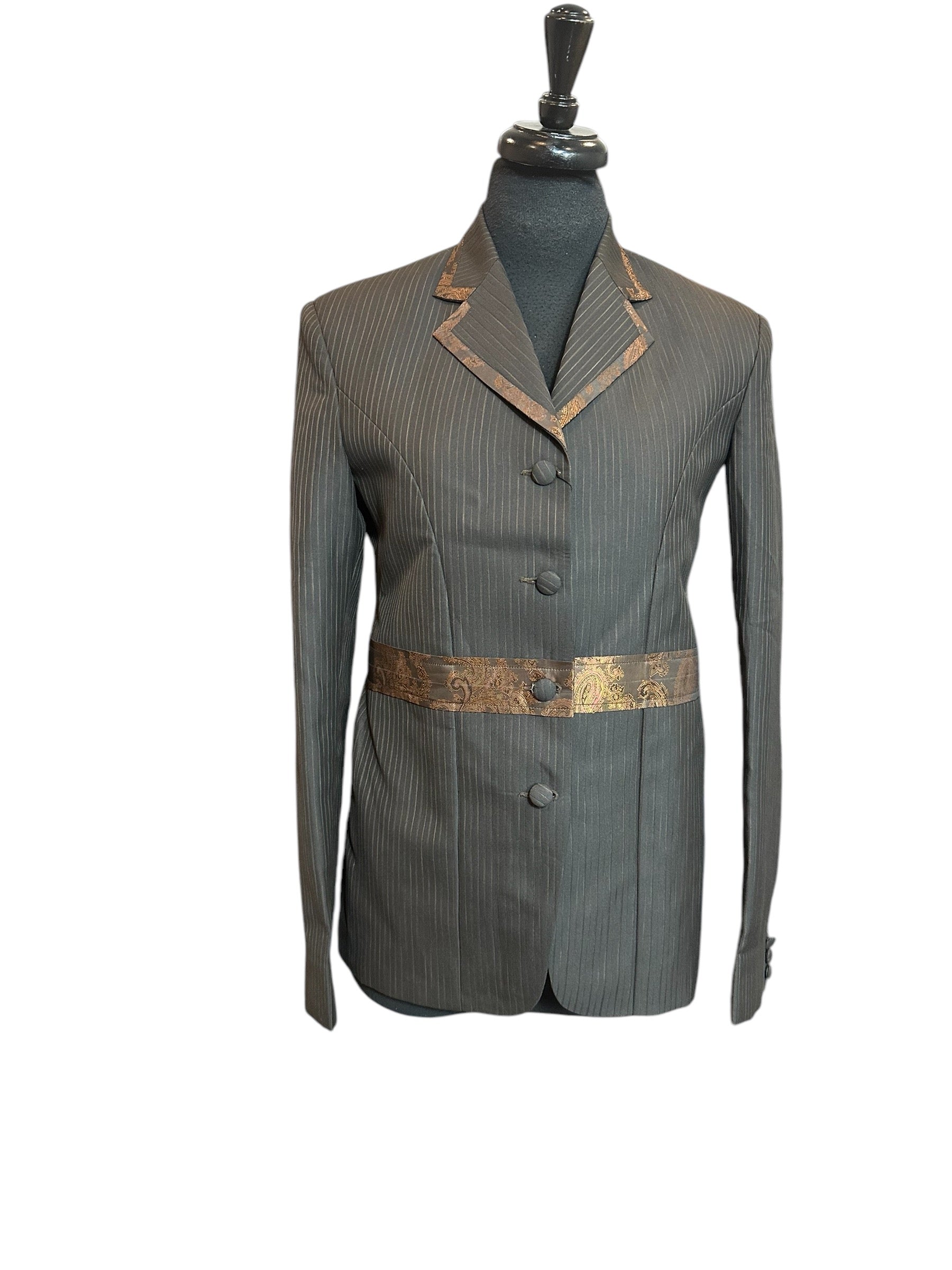 Western Showmanship Suit Brown and Bronze
