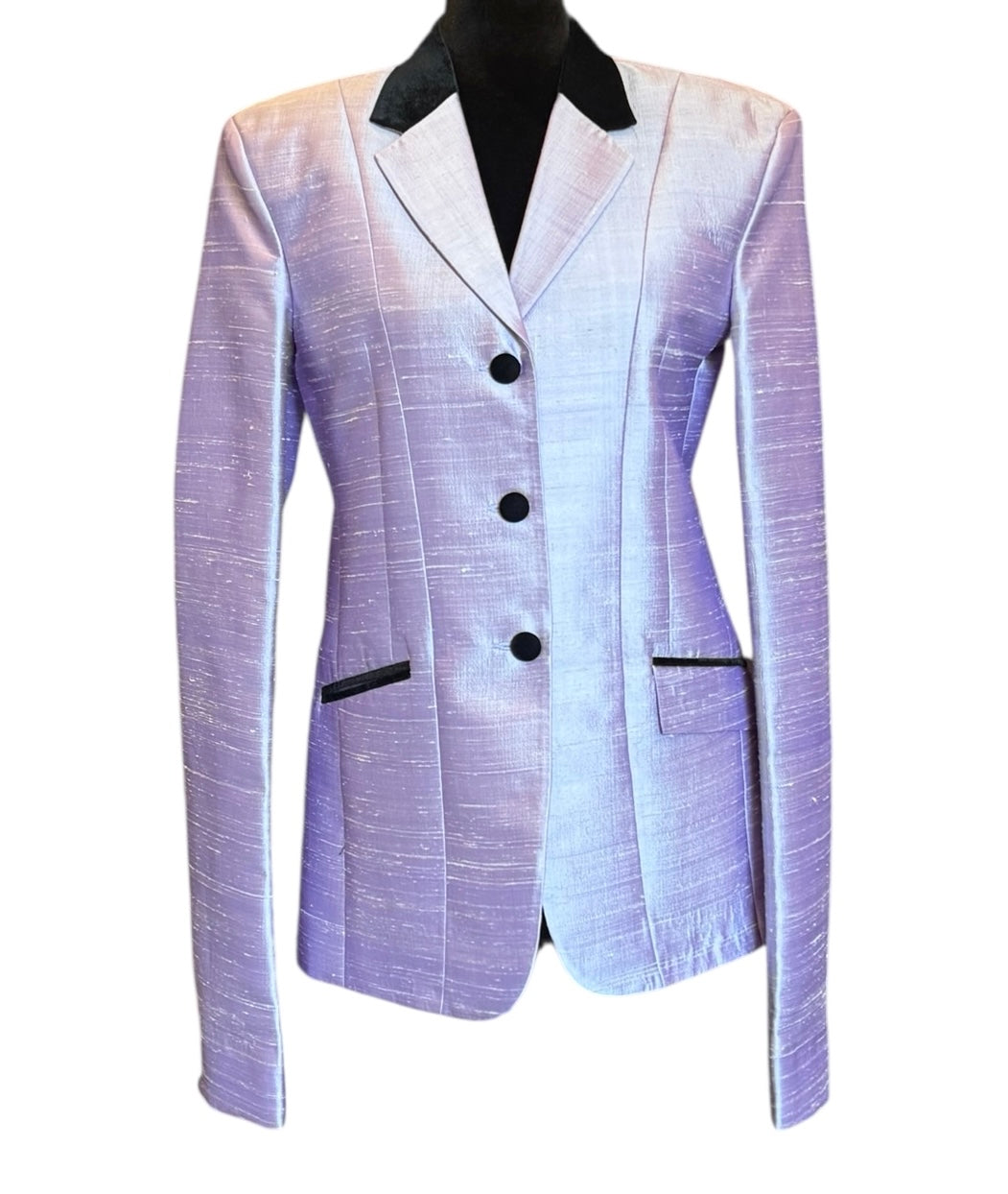 English Show Coat Lavender Silk