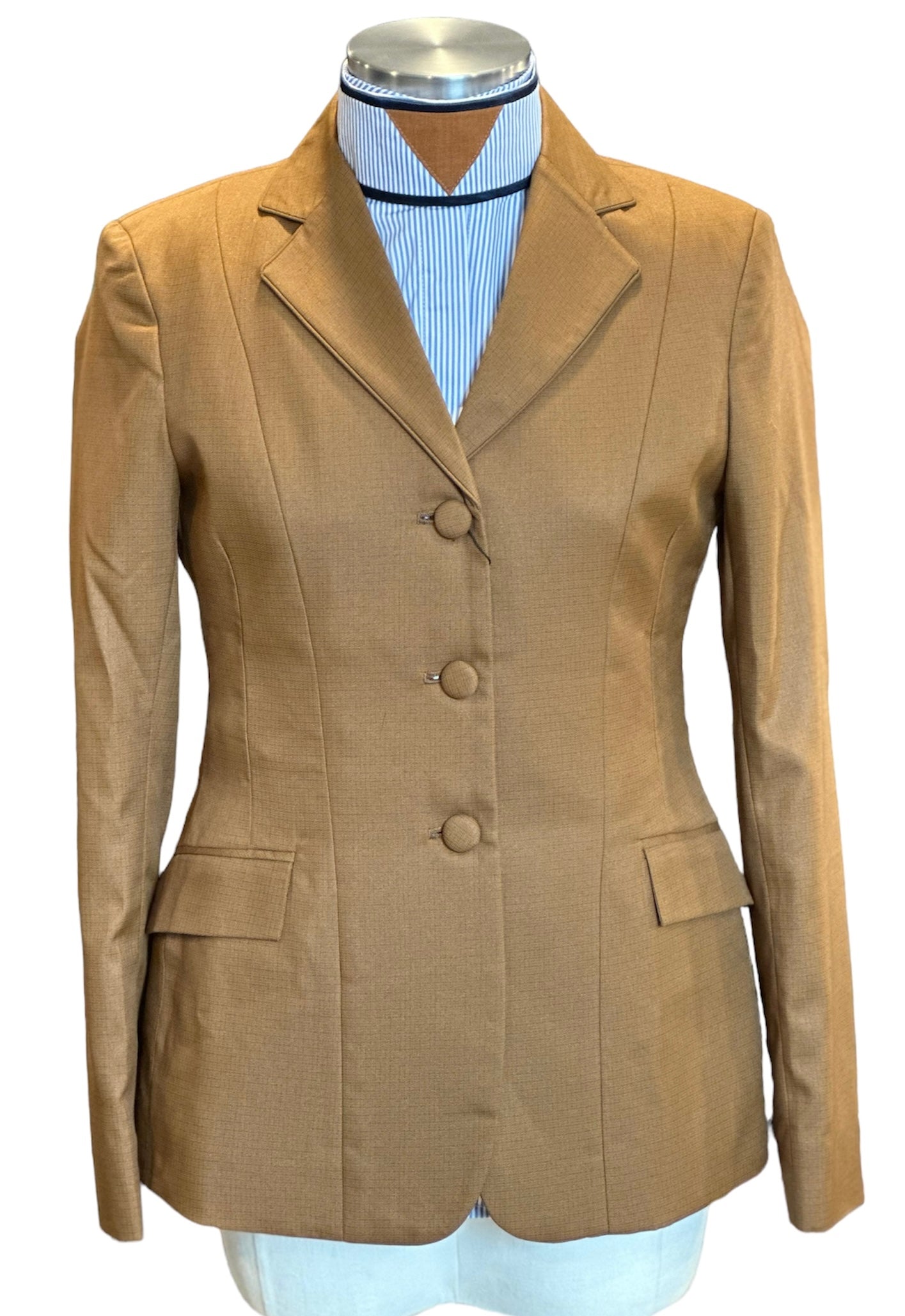 English Show Coat Copper/Bronze Fabric Code R330