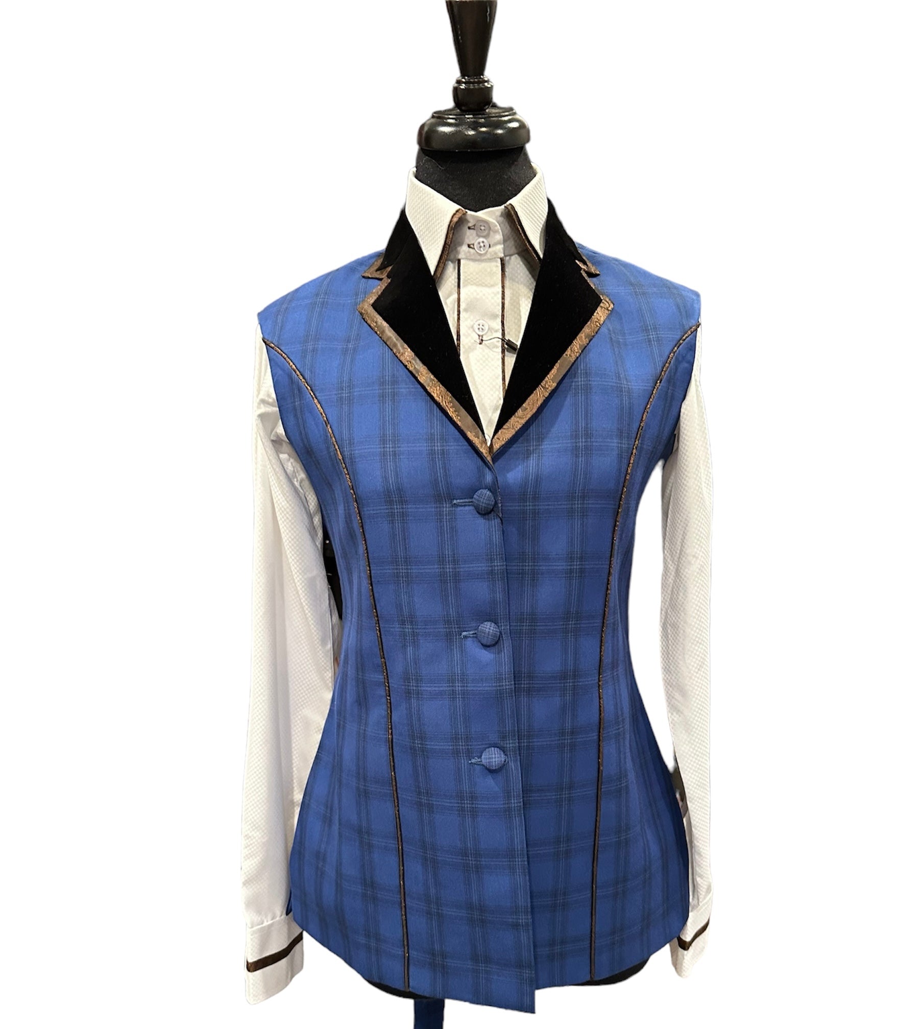 Western Vest with removable Belt and Shirt SET