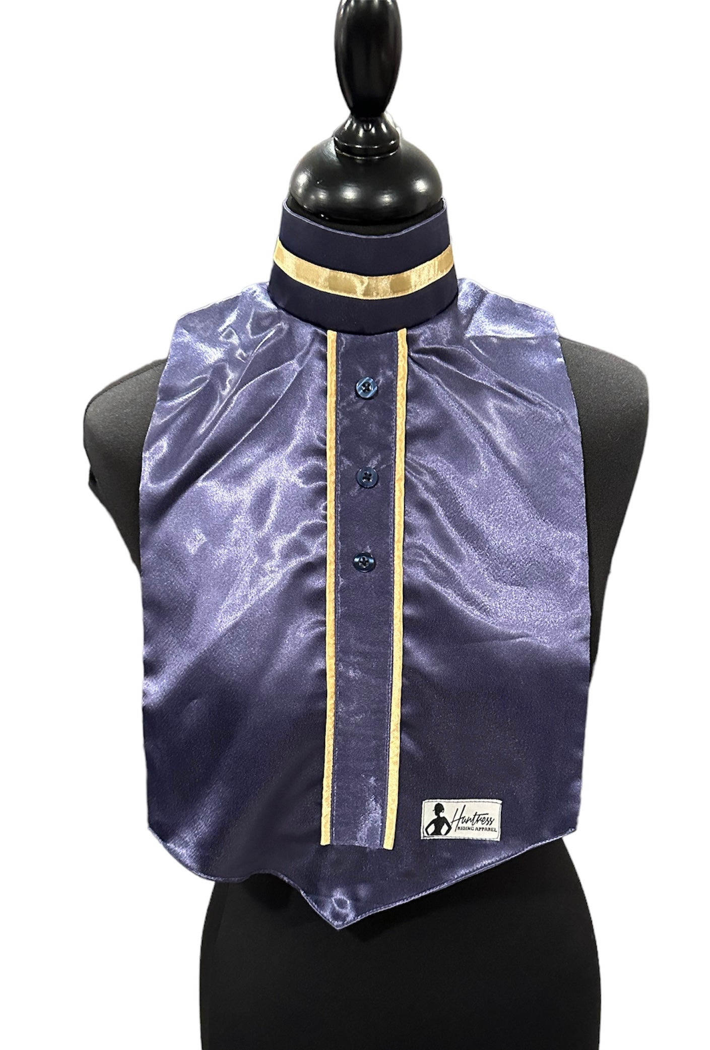 Dickie Fabric Code B40 Navy and Gd Silk