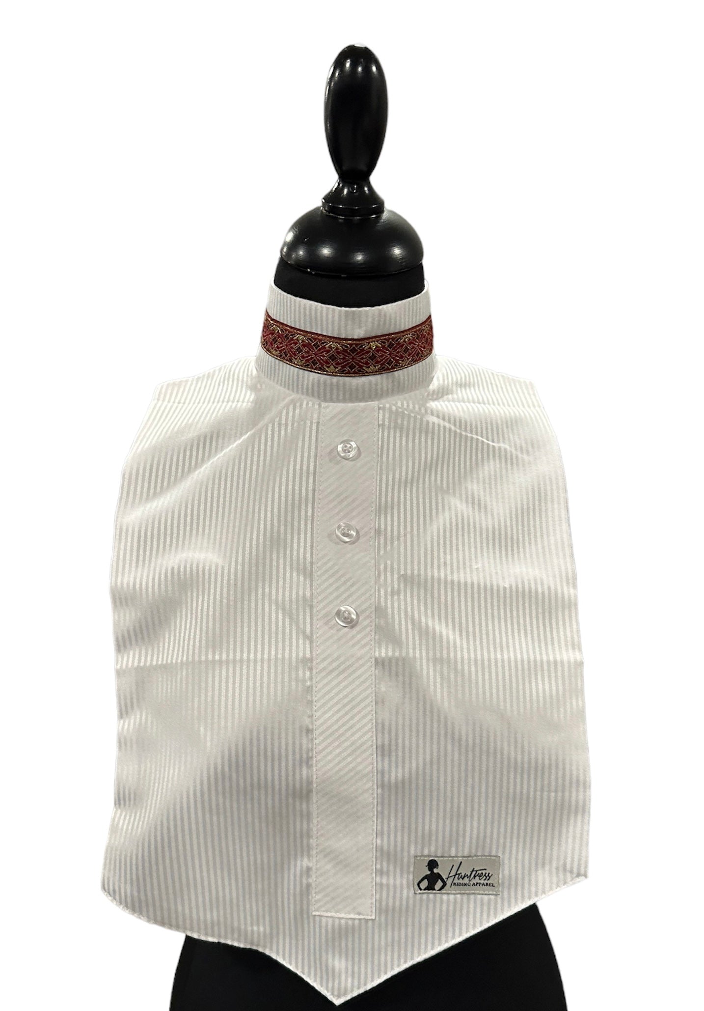 Dickie Fabric Code B99 White with Red and Gold