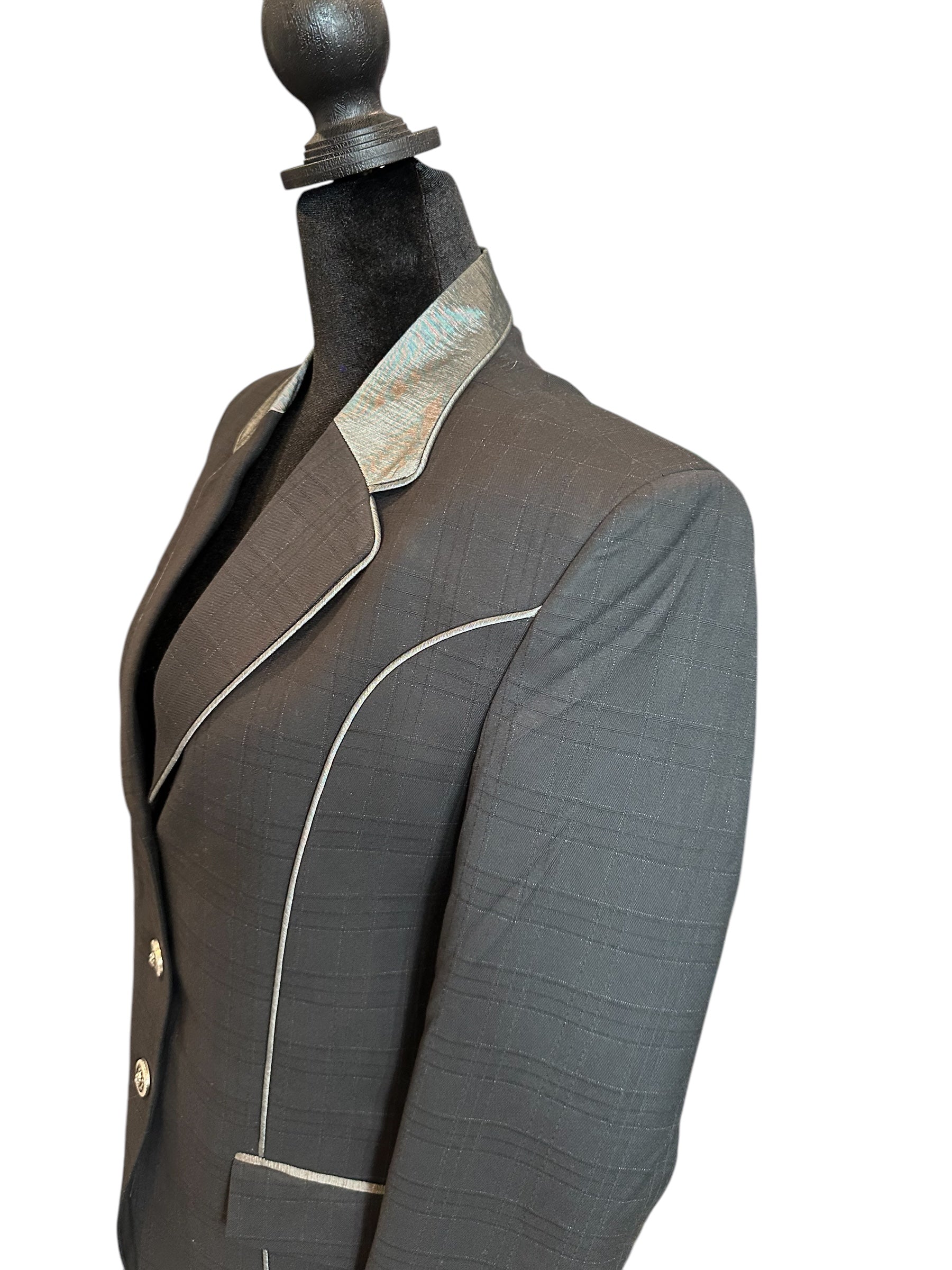 ‼️NEW‼️Western Showmanship Suit Black with Silver