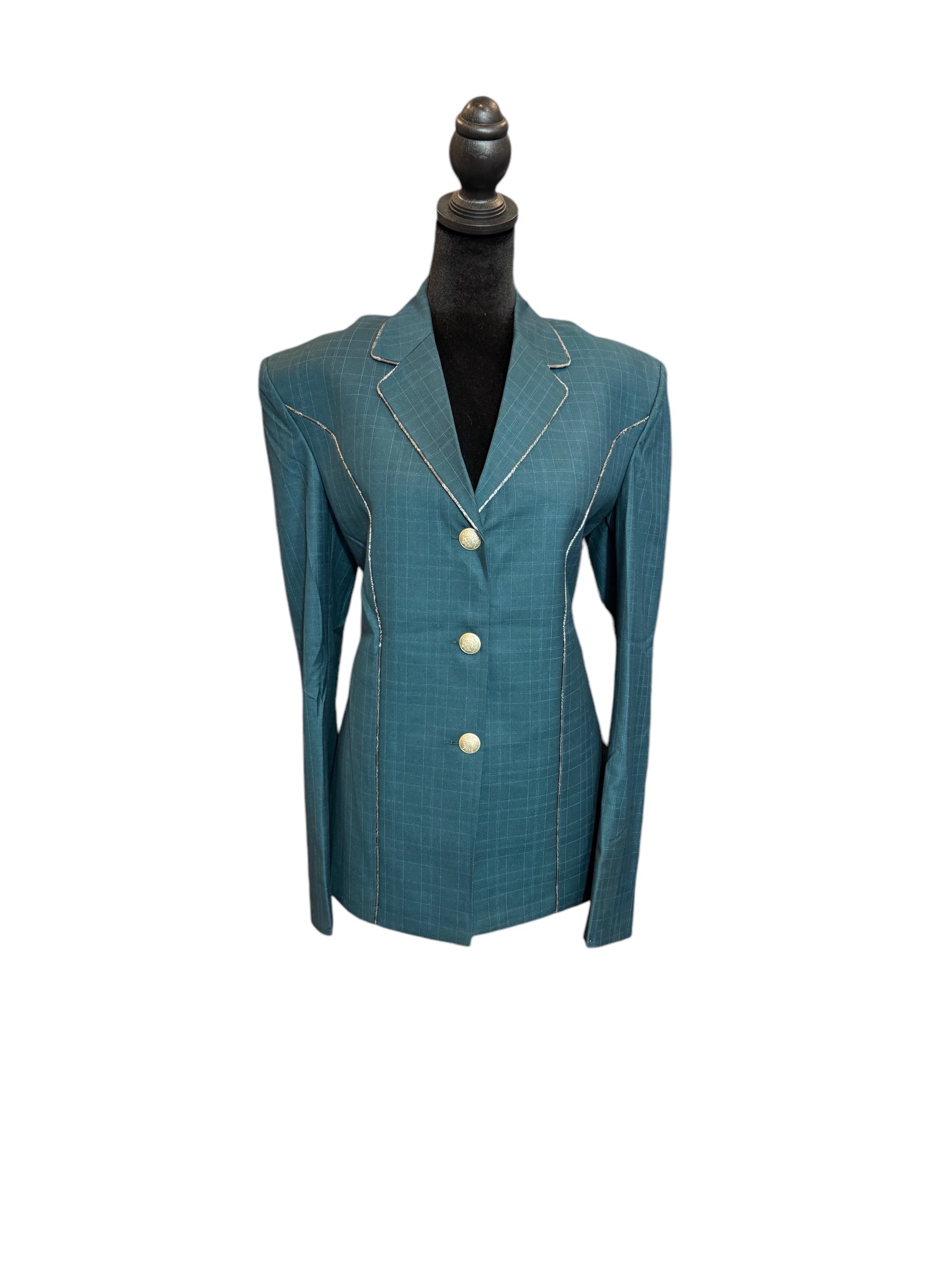 ‼️NEW‼️ Western Showmanship Suit “Spruce and Silver”