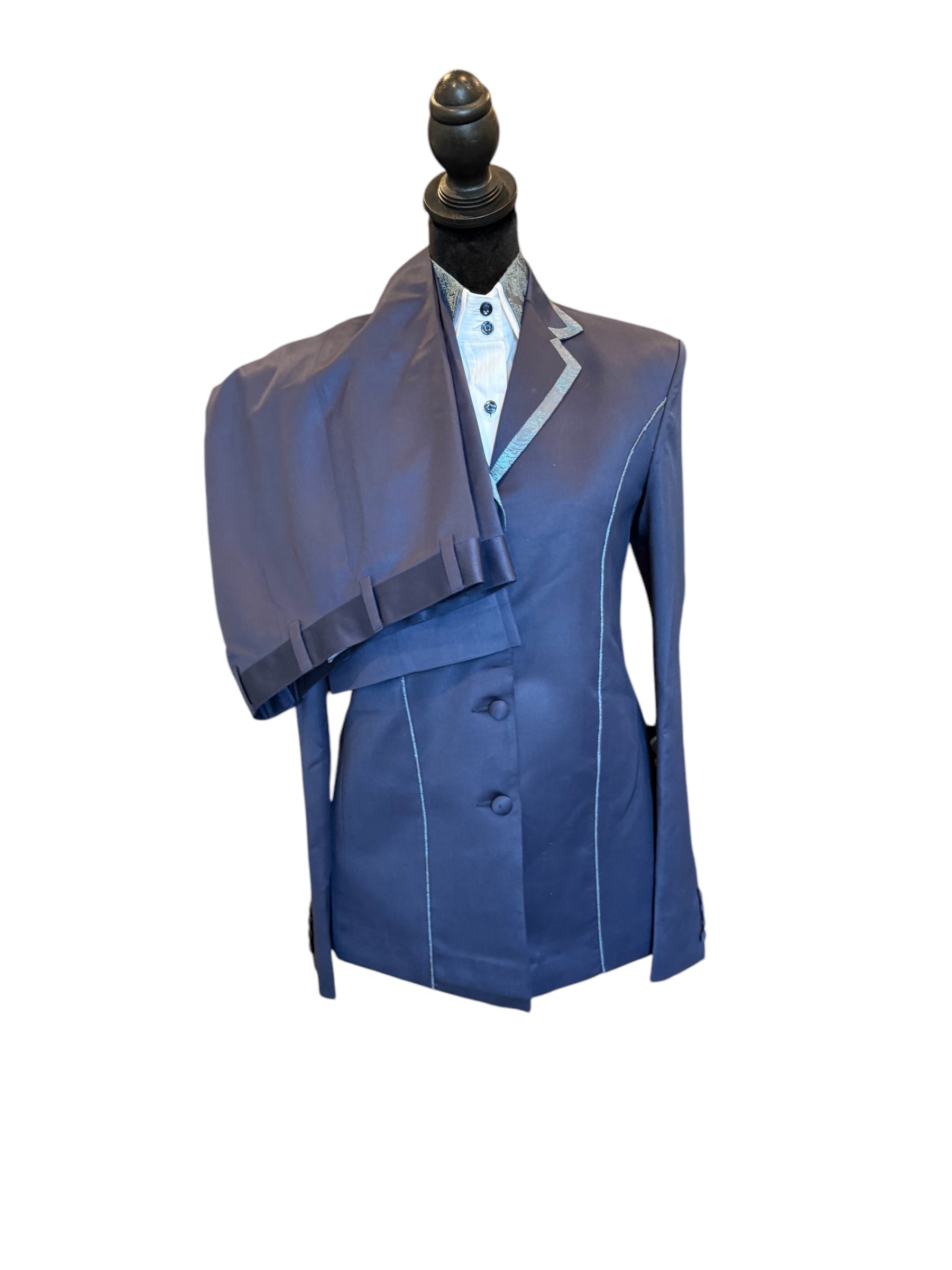 Western showmanship Suit Navy with Paisley Accent “Set”