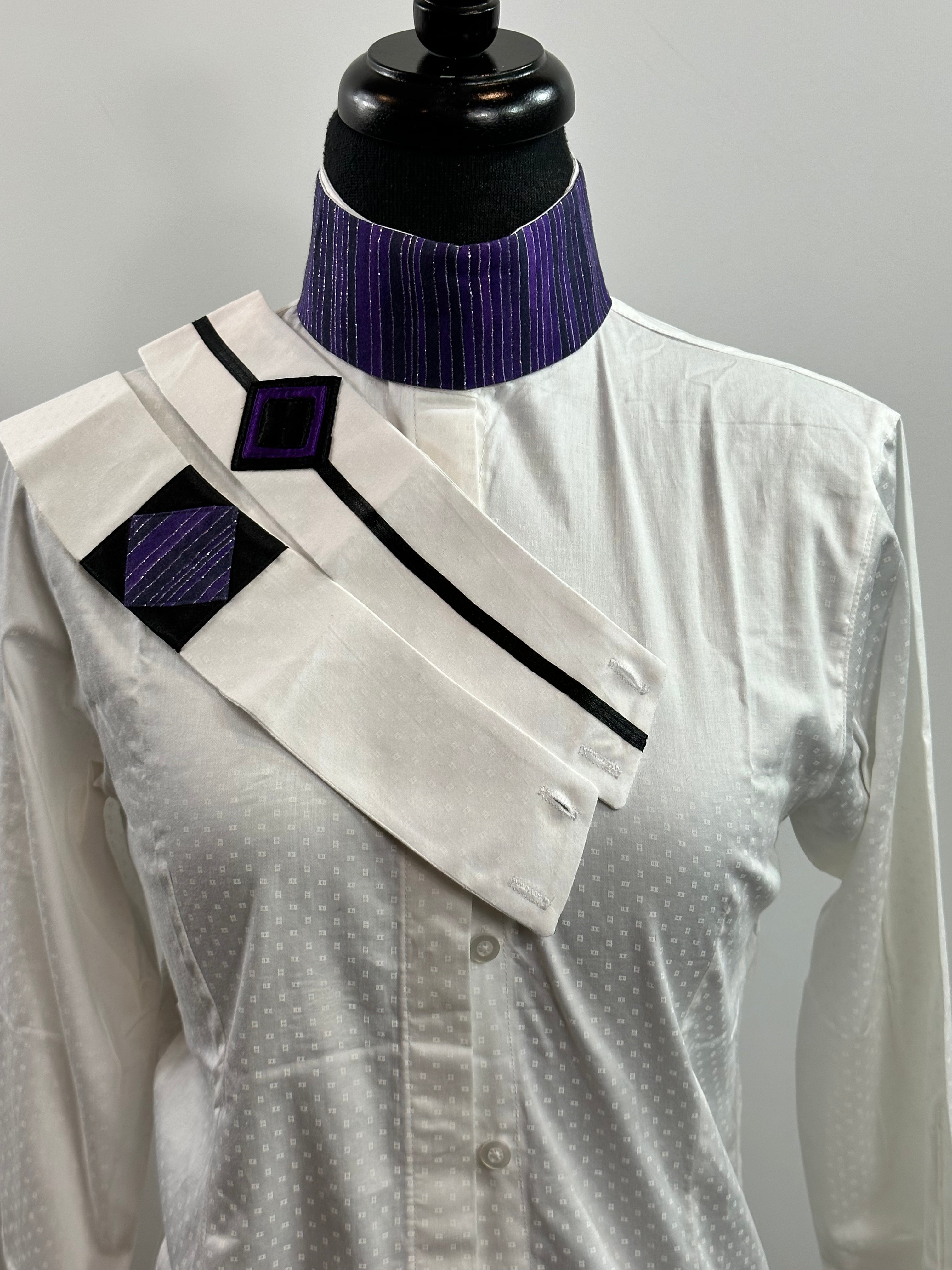 English Show Shirt White Fabric Code N38