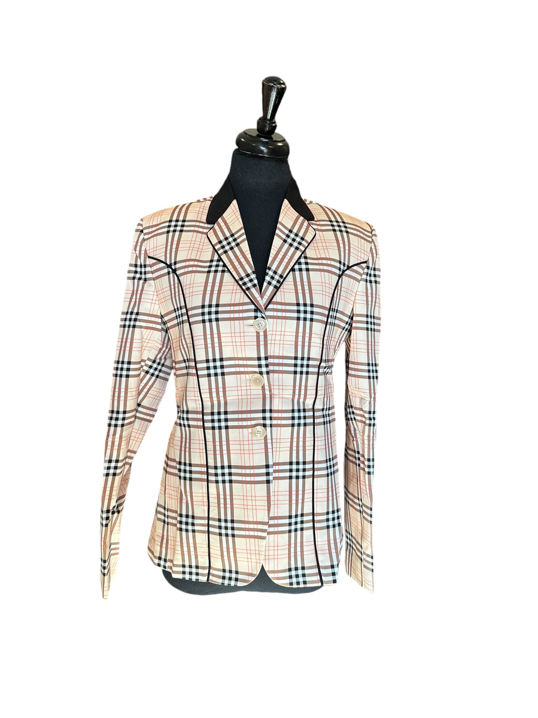 ‼️NEW‼️Halter Coat Burberry Plaid