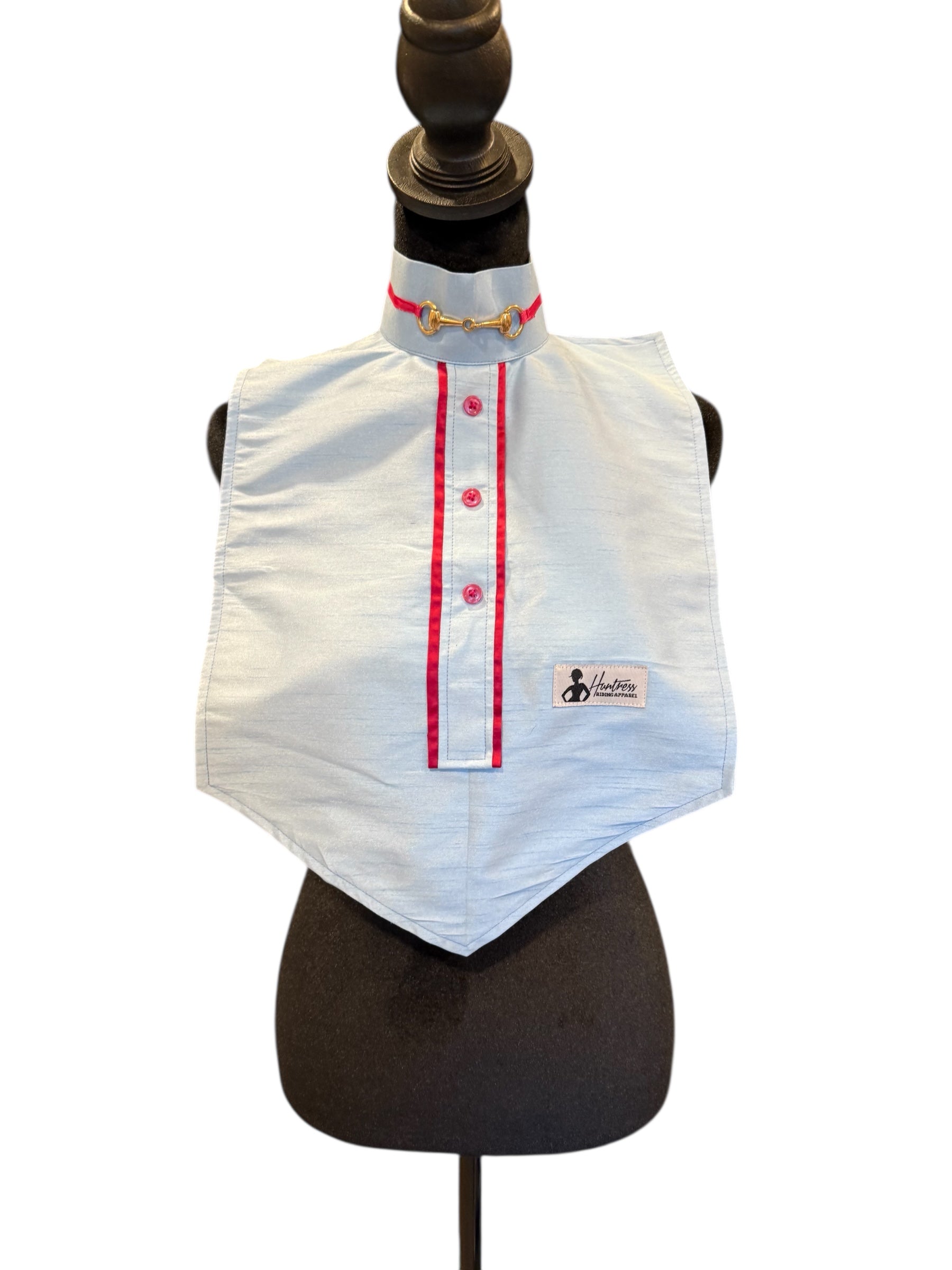Dickie Light blue Silk with Raspberry Fabric Code May272