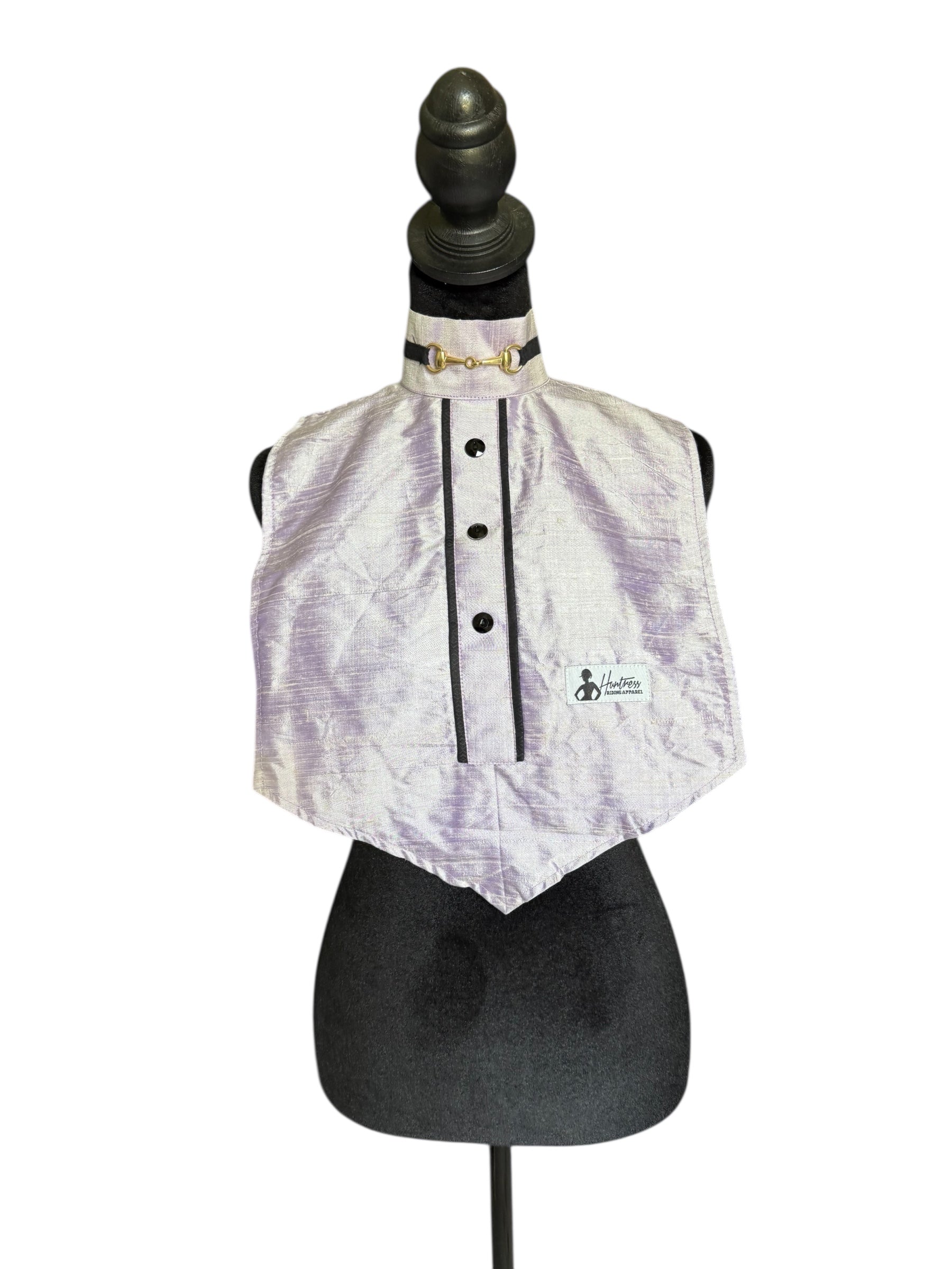 Dickie Lavender and Black Silk Fabric Code INDJ13