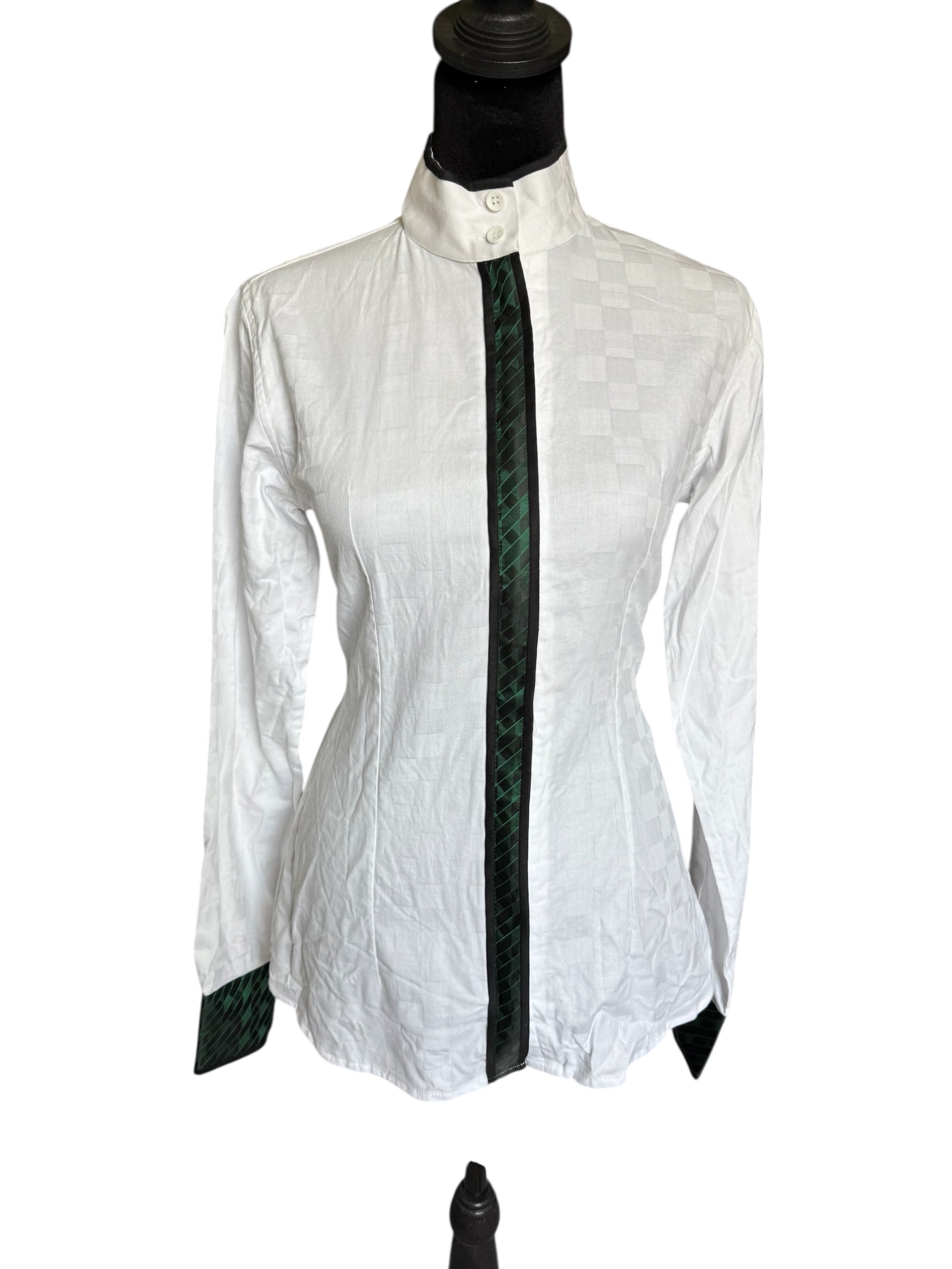 English Show Shirt “HIDDEN” Zipper Fabric Code INDEJ13