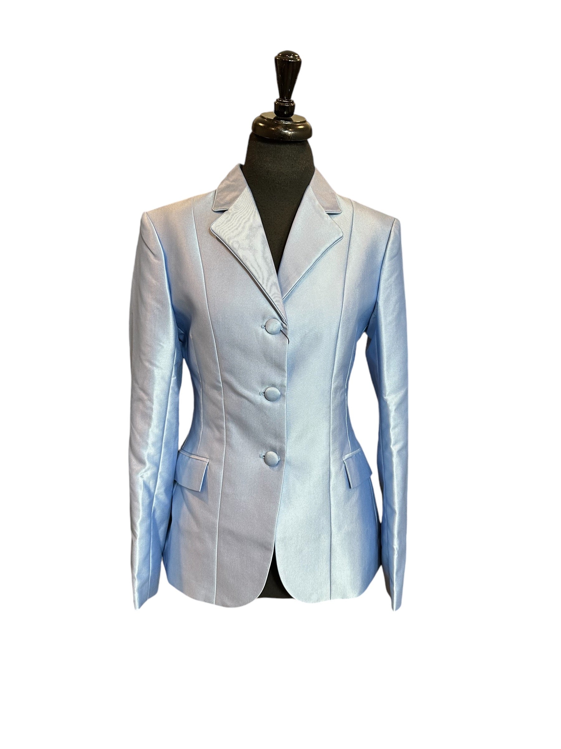 Halter Coat Light Blue Fabric Code R78