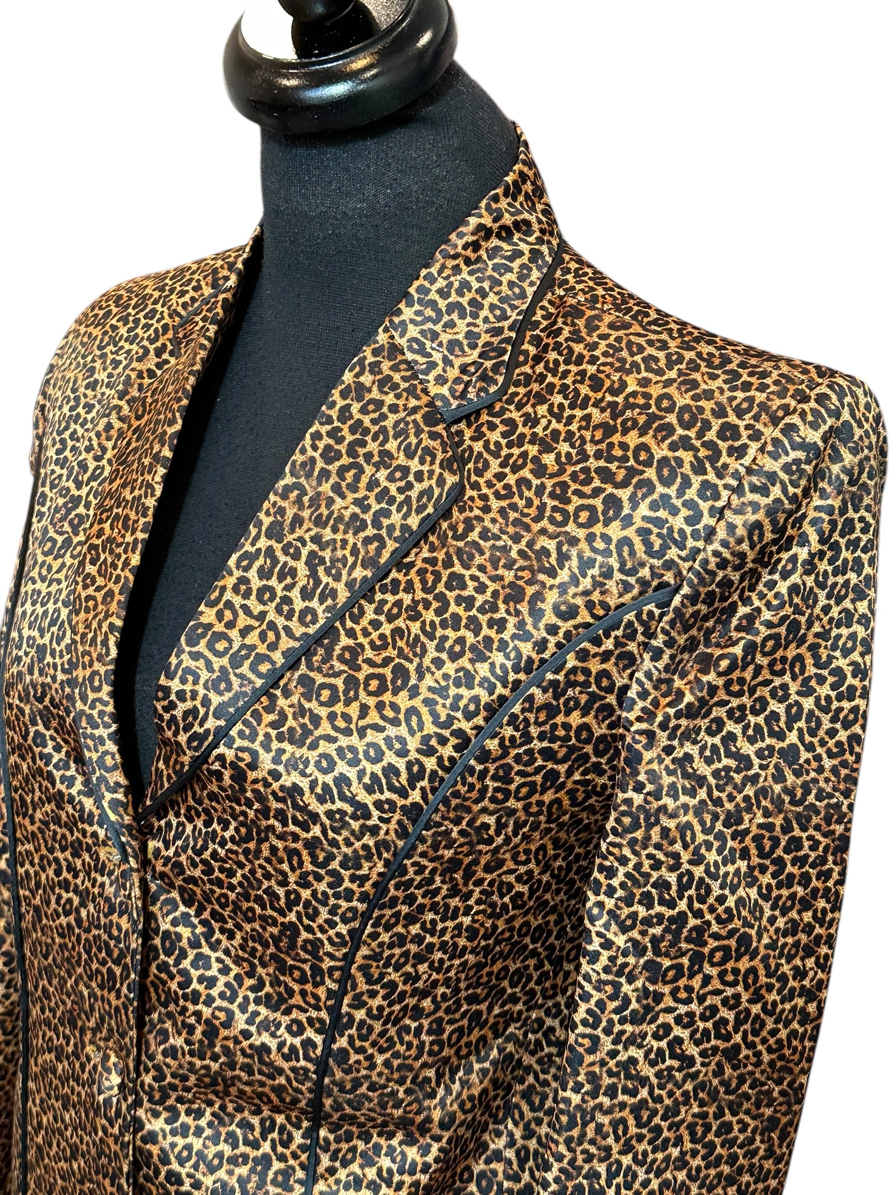Halter Coat “Animal Print”