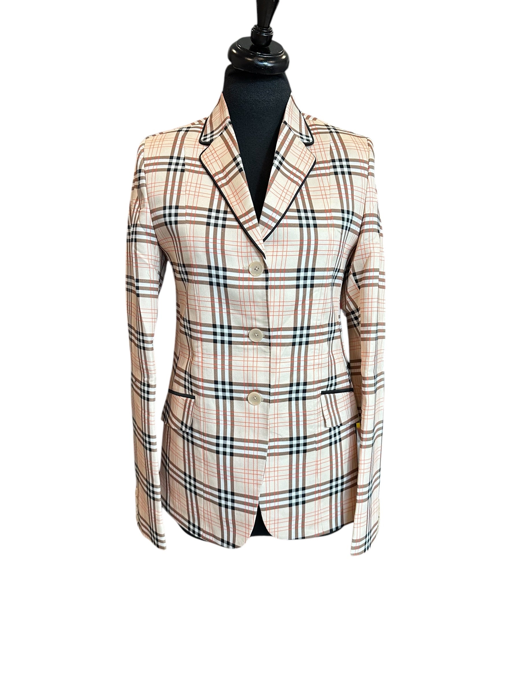 Halter Coat “Burberry Plain Collar”