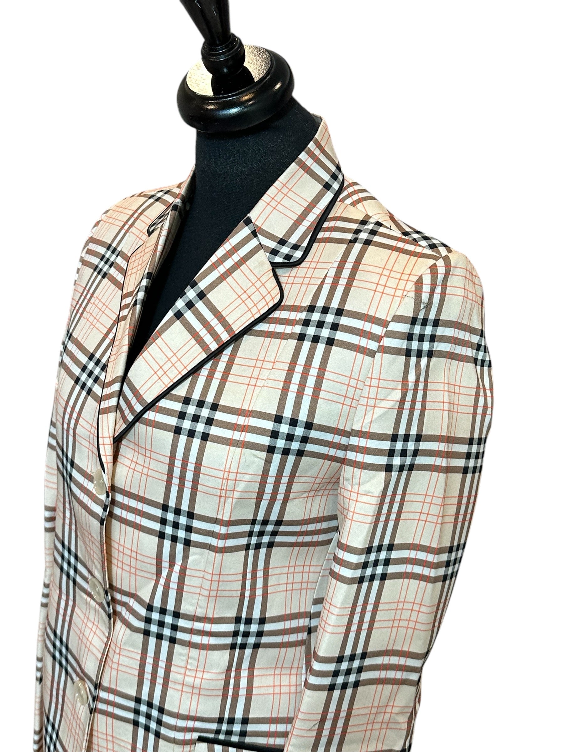 Halter Coat “Burberry Plain Collar”