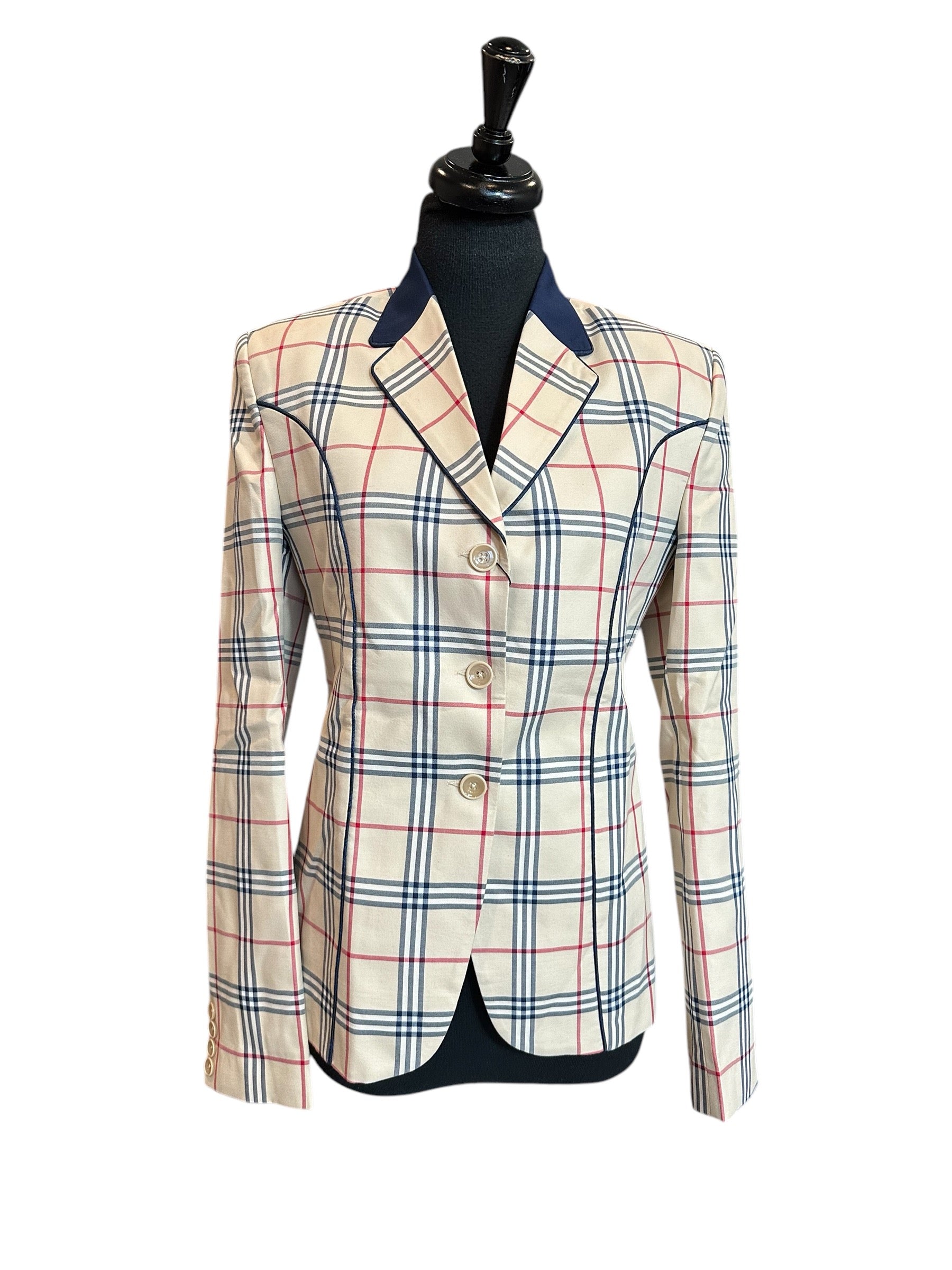 Halter Coat “Burberry Blue”