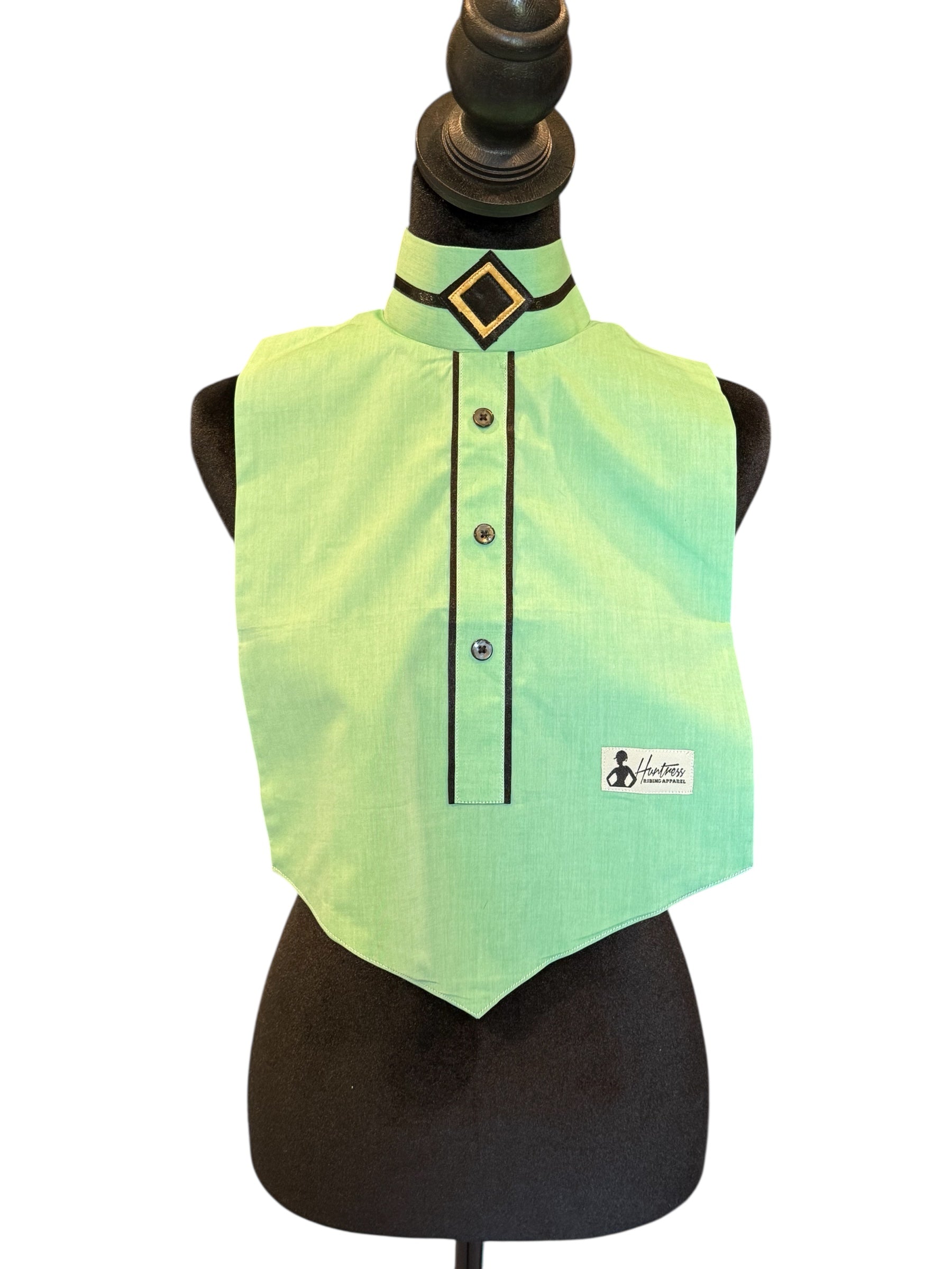 Dickie Mint with Black and Gold Fabric Code THIJUL1