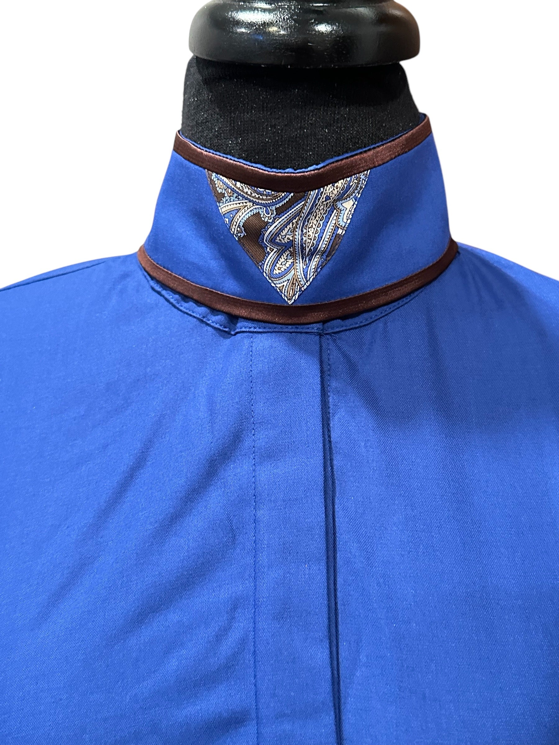 English Show Shirt Royal Blue