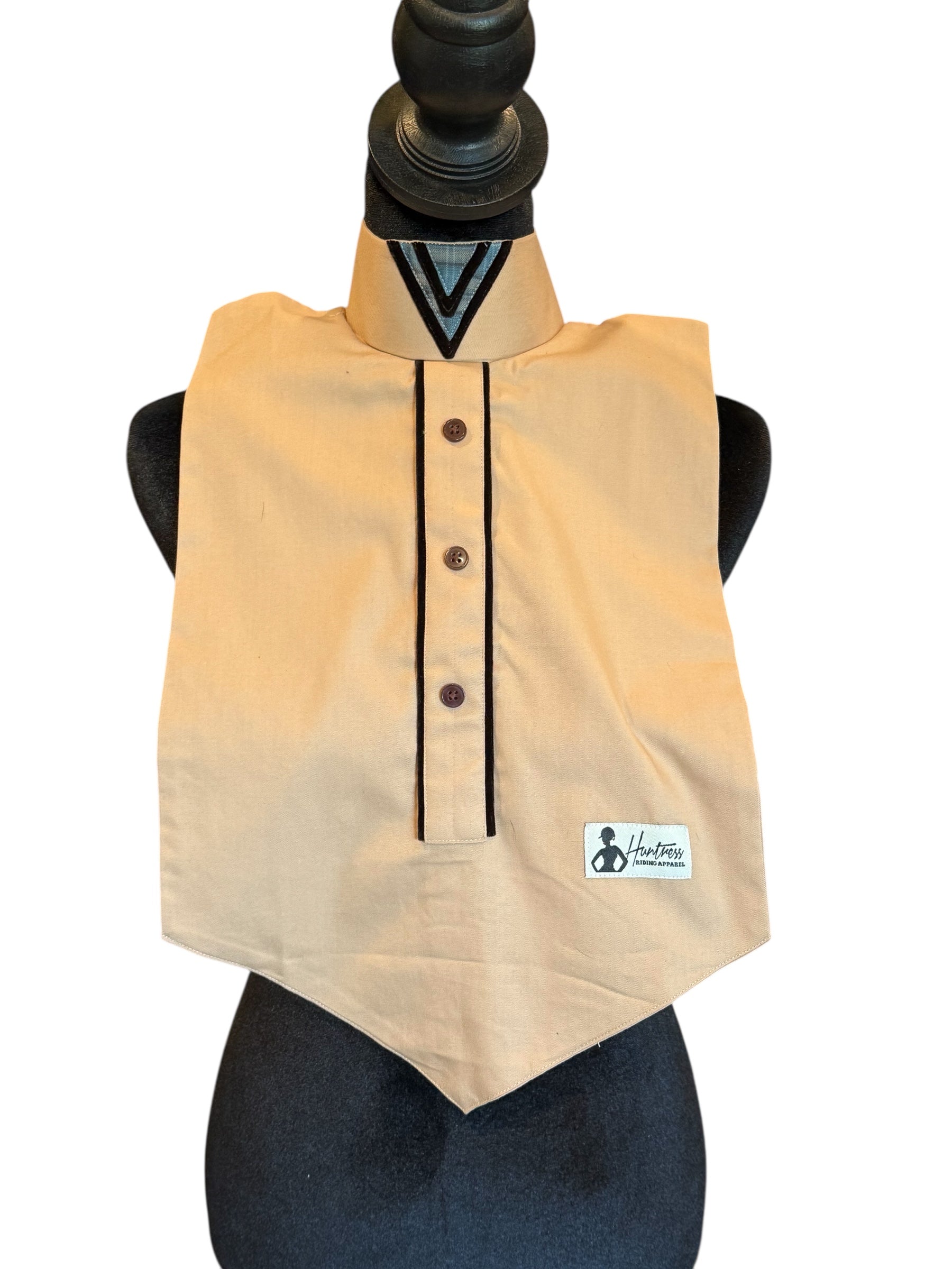 Dickie Tan with Chocolate Fabric Code THIJUL2