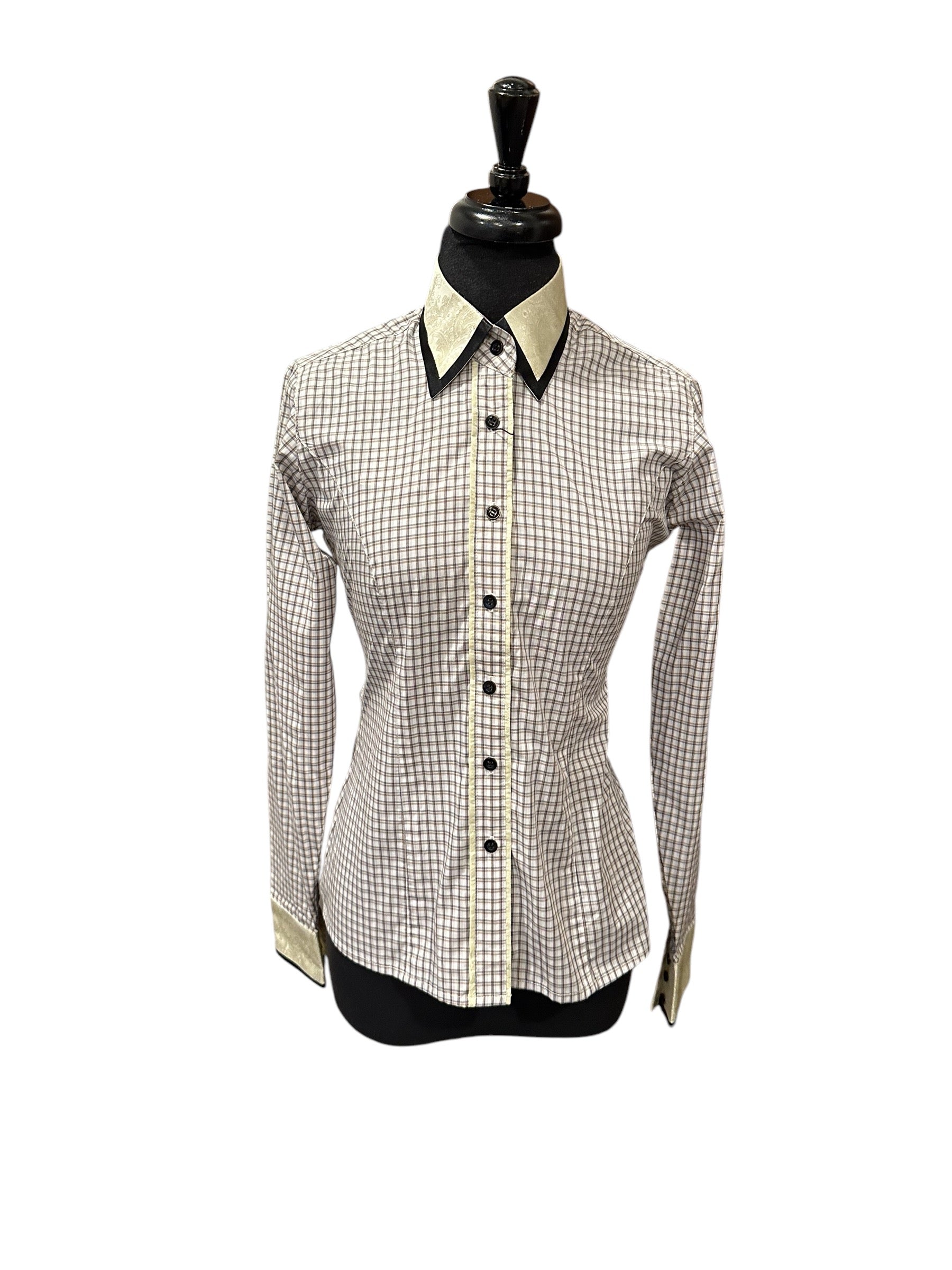 Western Button Up “Hidden” Zipper