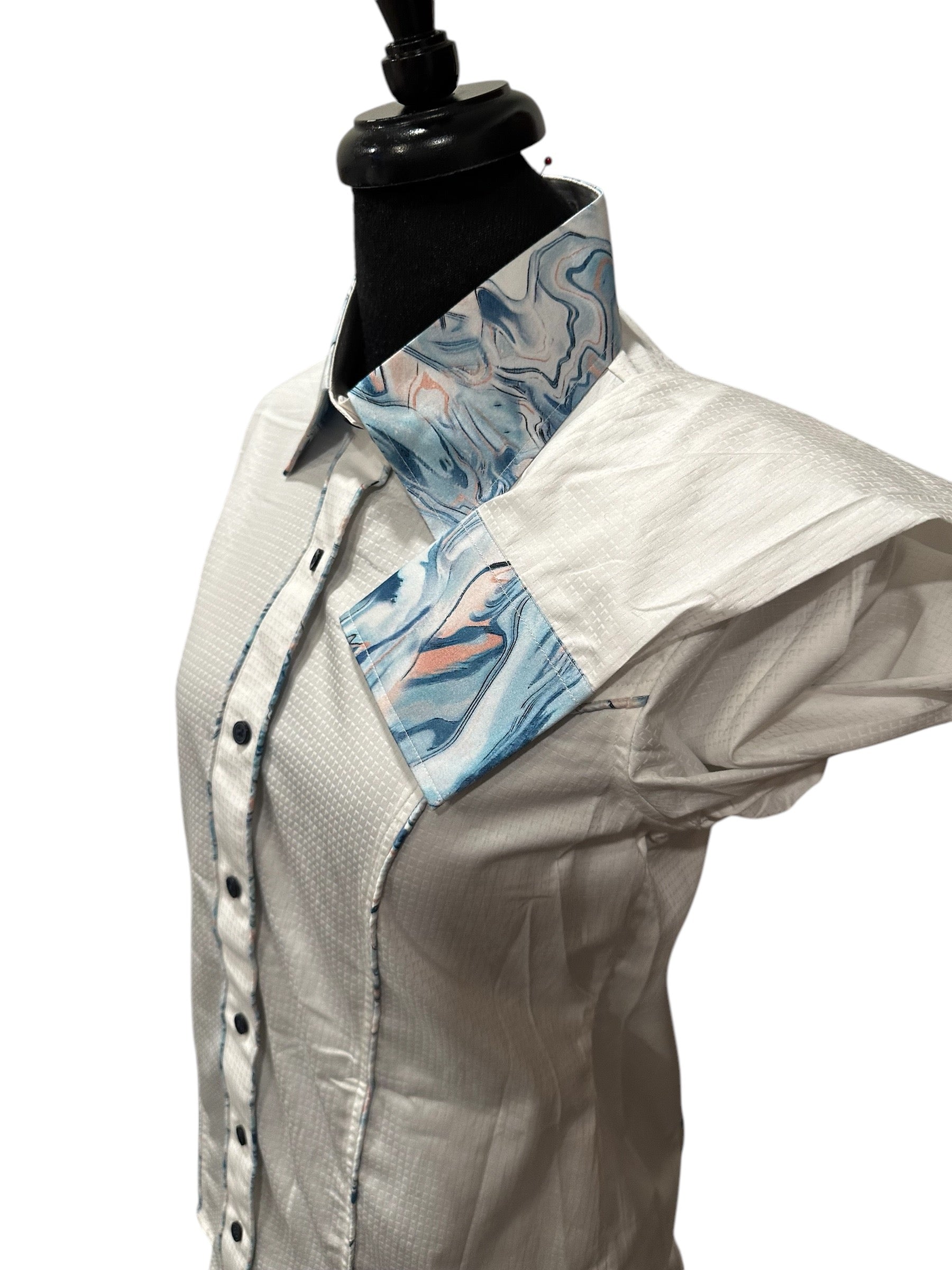 Western Button Up with Side Pipe