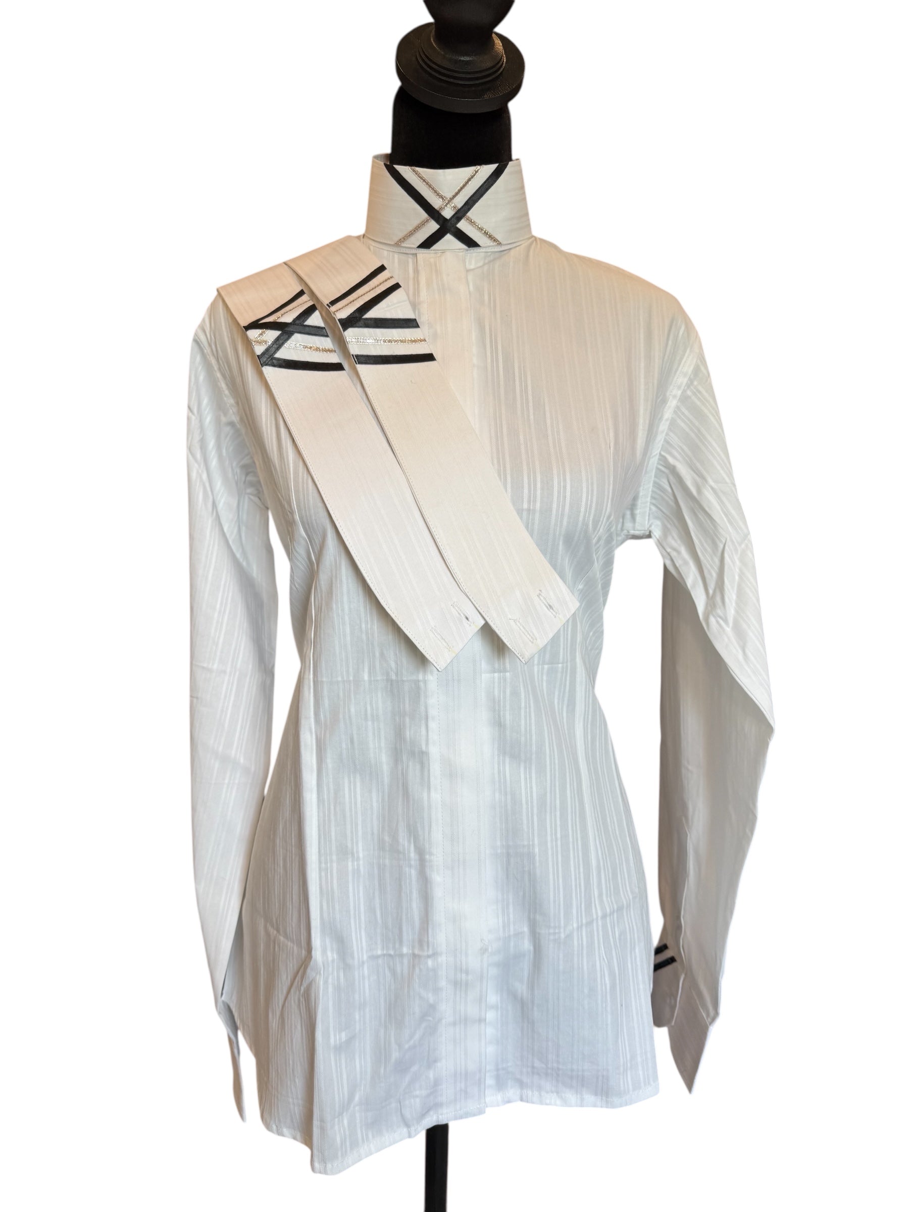 English Show Shirt “HIDDEN Zipper” Fabric Code INDJUL14 💥NEW💥