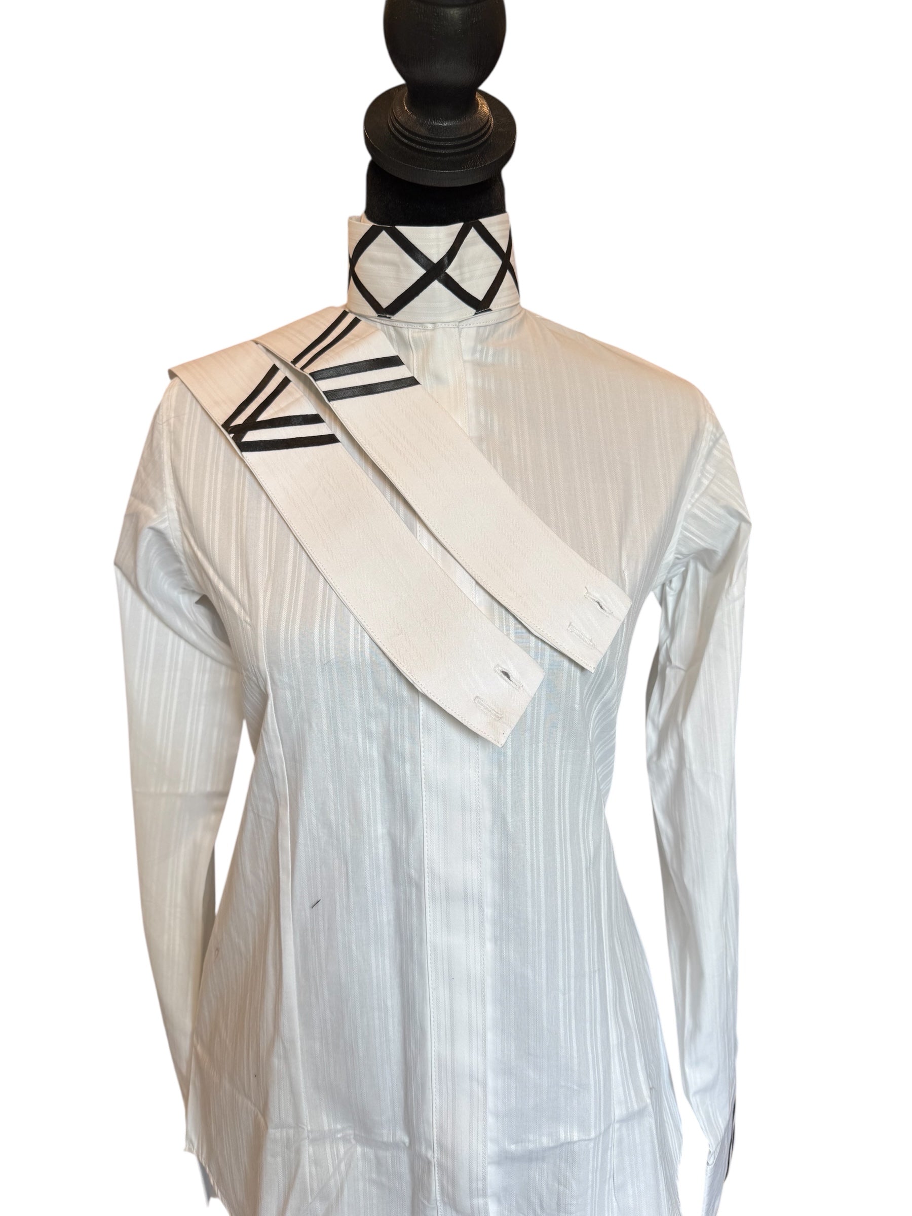 English Show Shirt “HIDDEN zipper” Fabric Code INDJUL144 💥NEW💥