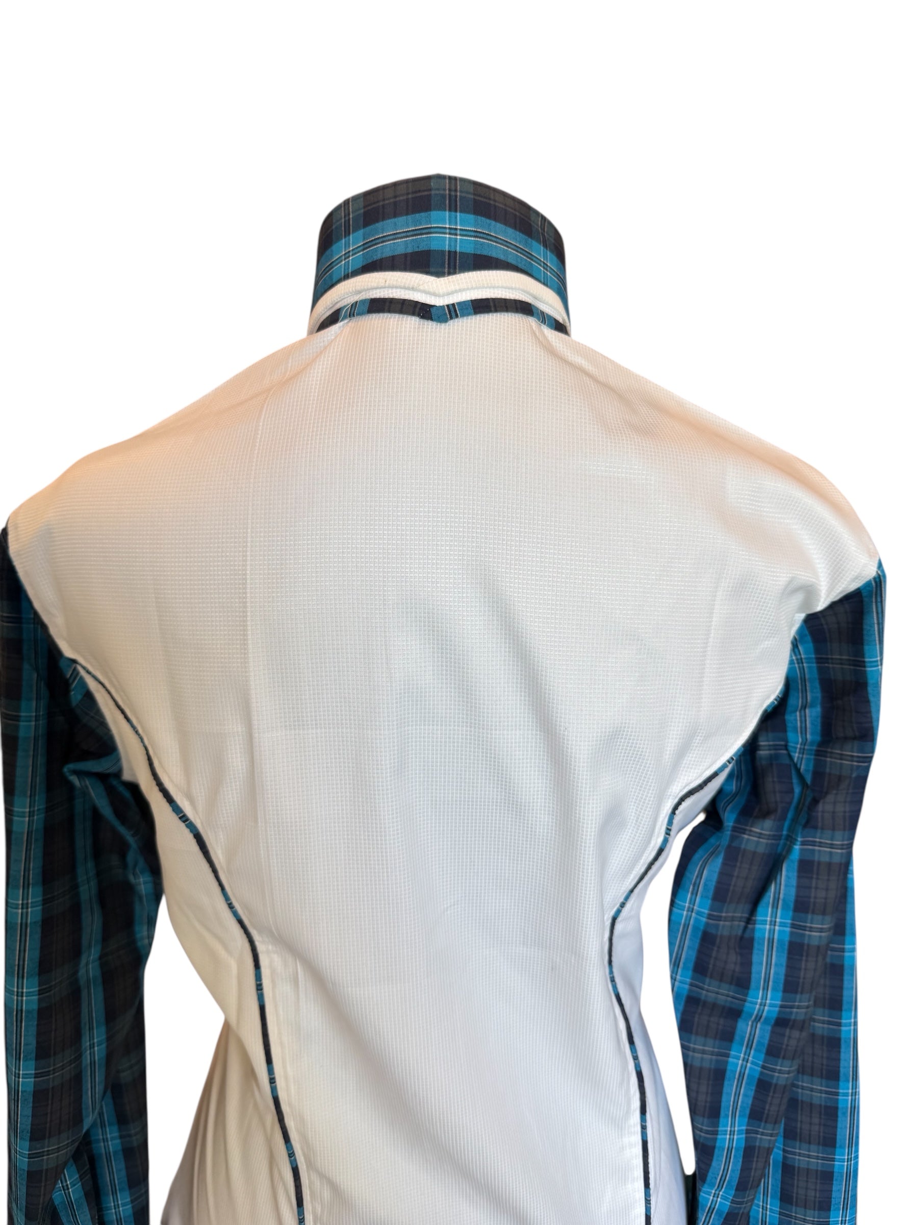 Western Button Up with Hidden Zipper “NEW” Cuff and Collar Design