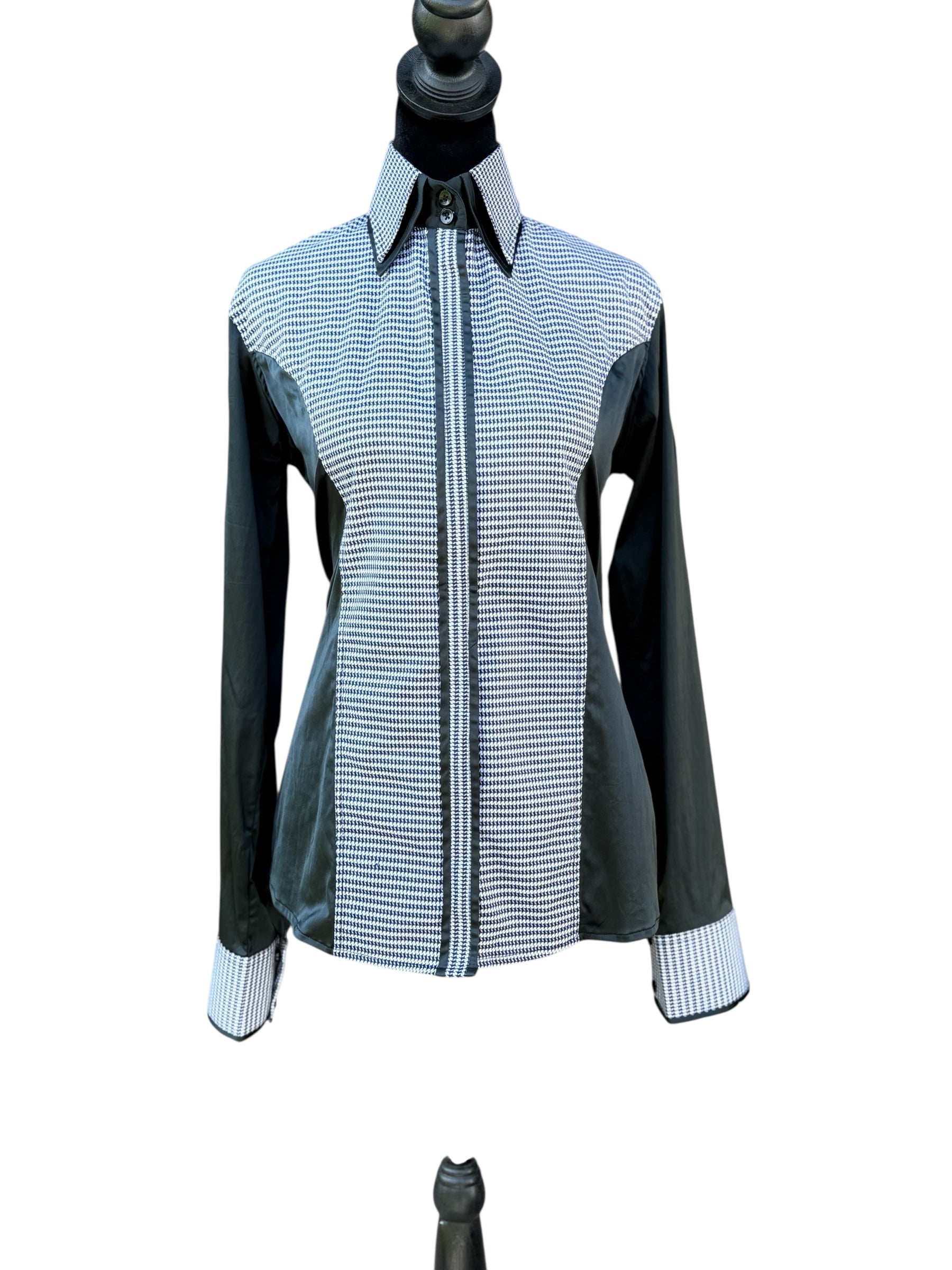 Western HIDDEN Zipper shirt