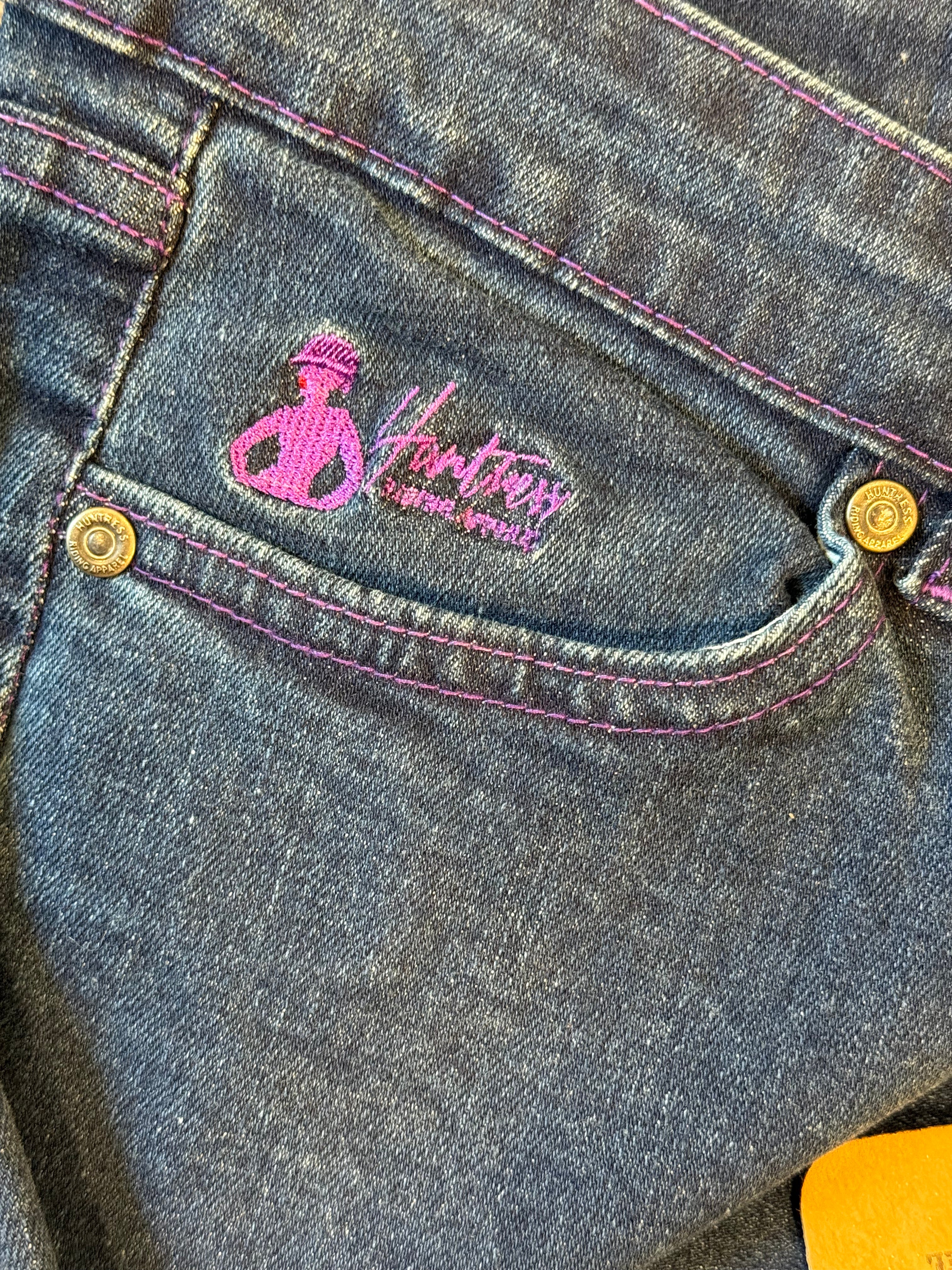 Huntress Jeans Purple Stitching (LAST CHANCE) 🚨SALE🚨