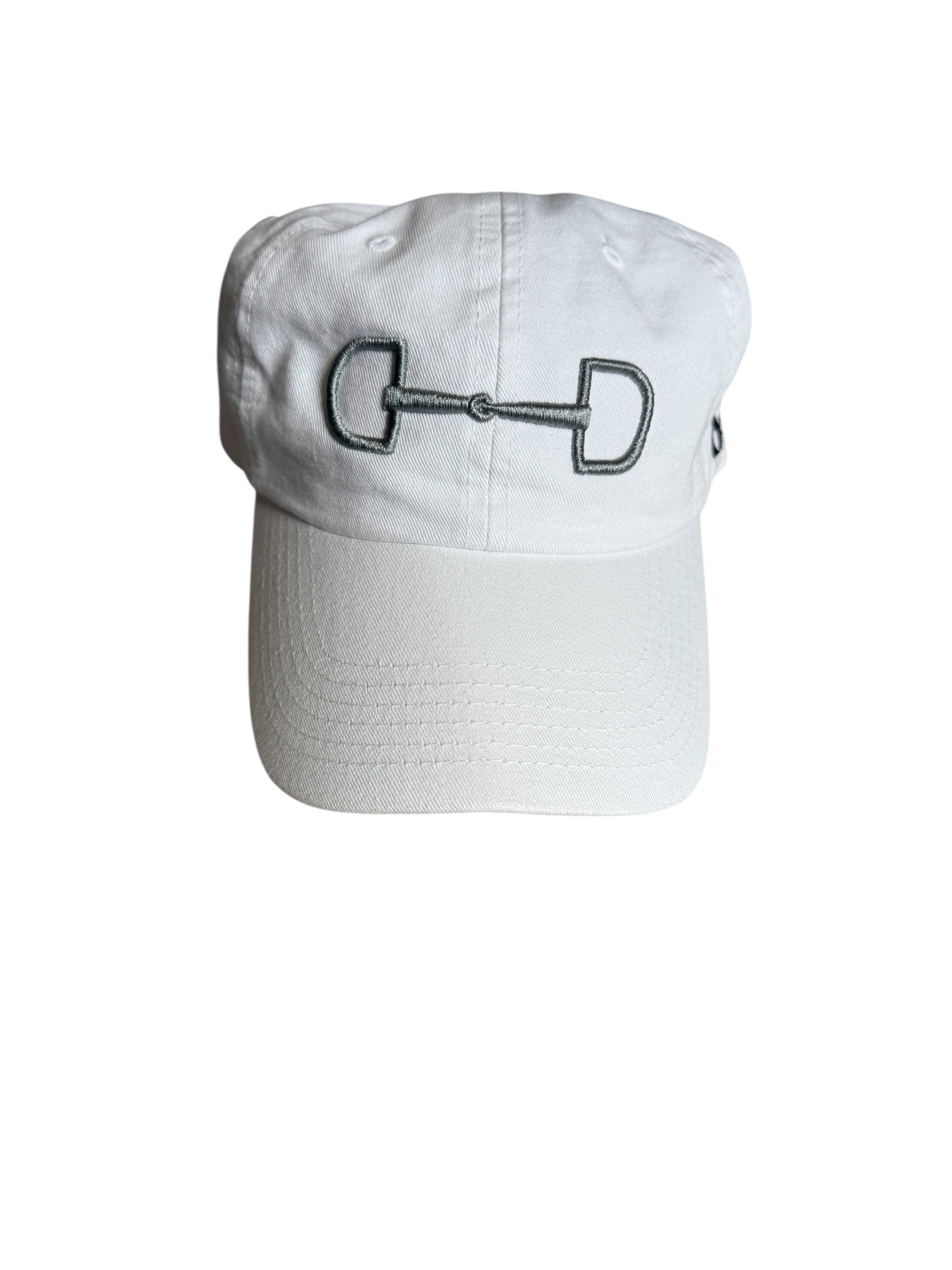 Embroidered 3D Puff Snaffle Bit Hat