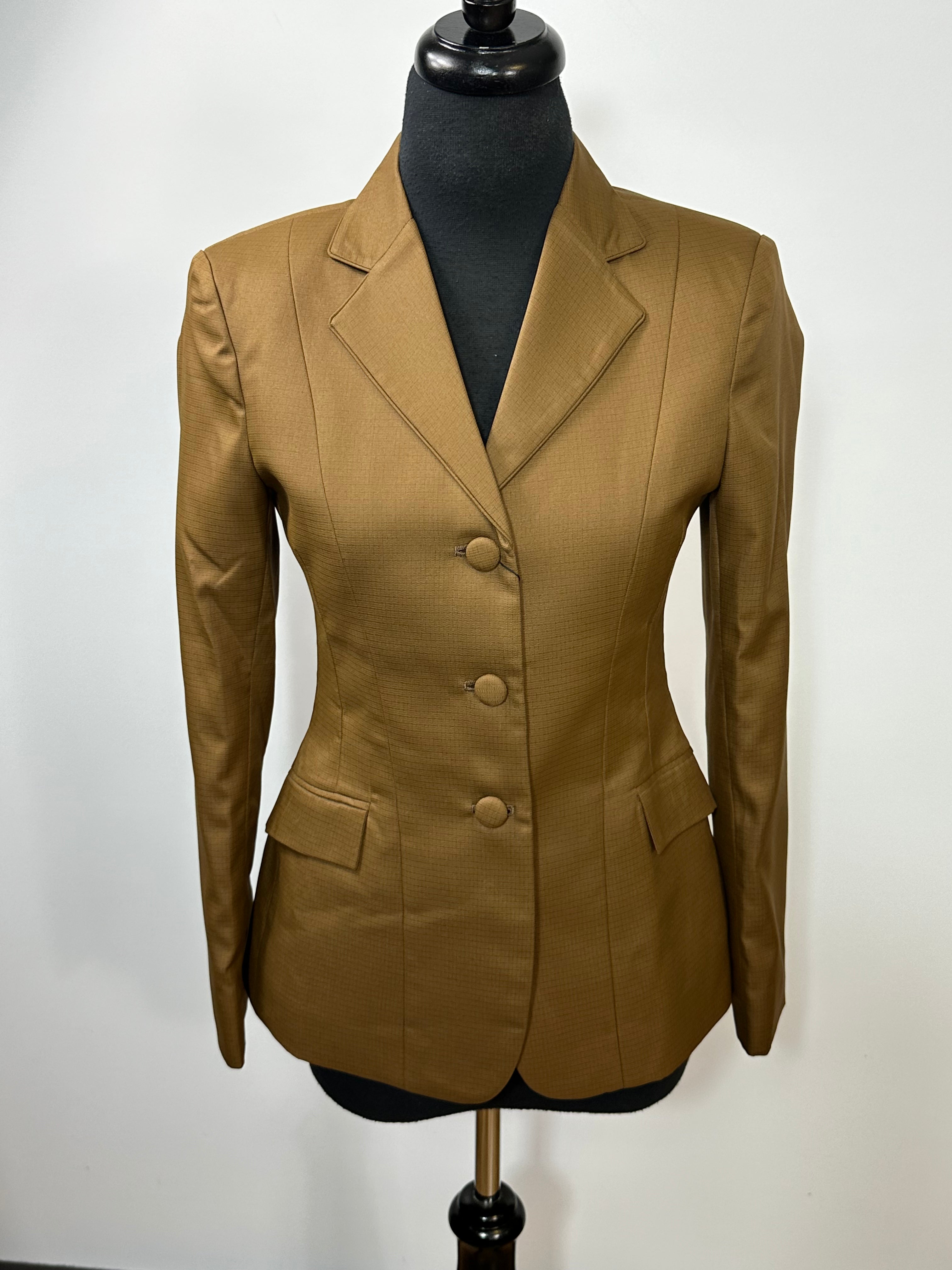 English Show Coat Copper/Bronze Fabric Code R330