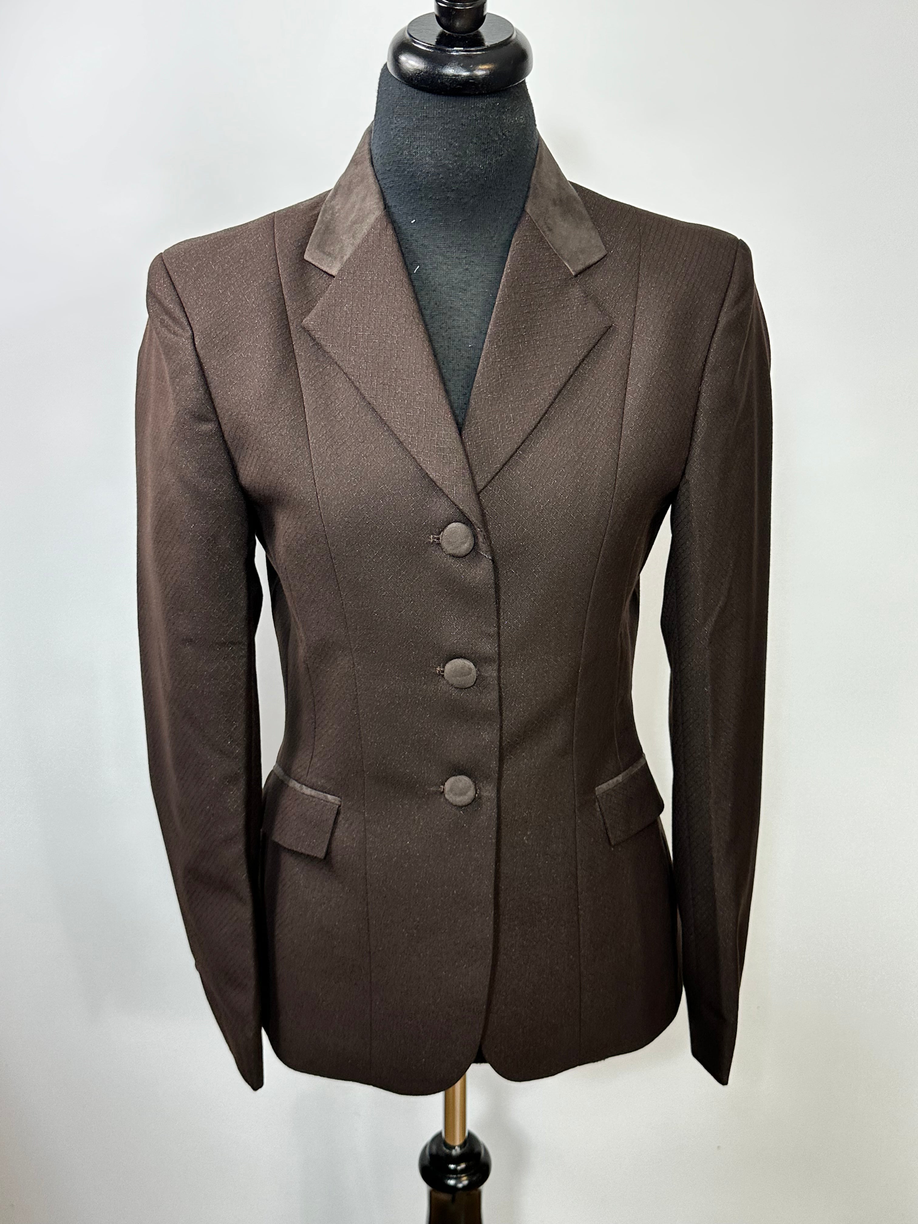 English Show Coat Brown Fabric Code R271