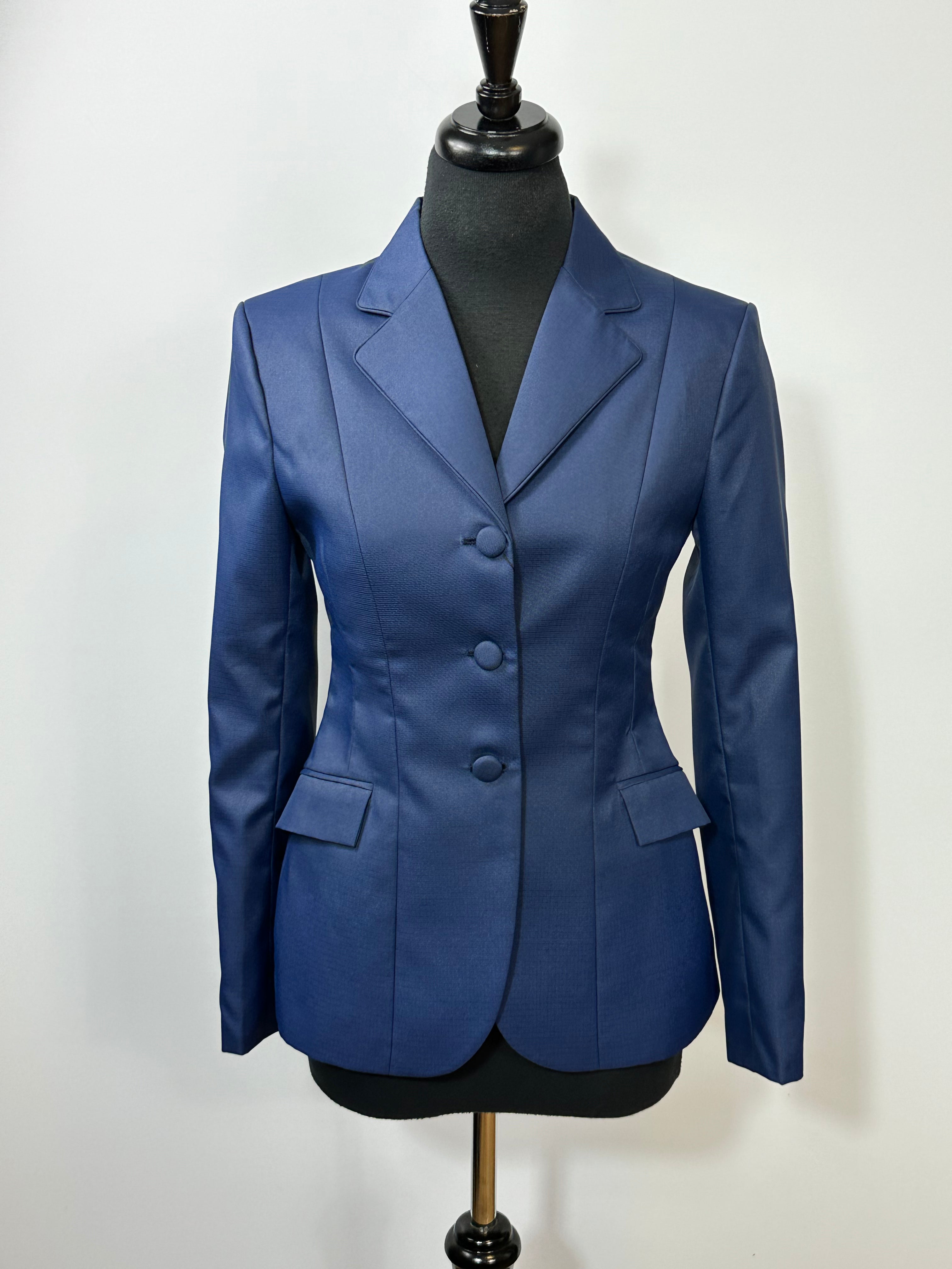 English Show Coat Navy Light Sheen R331