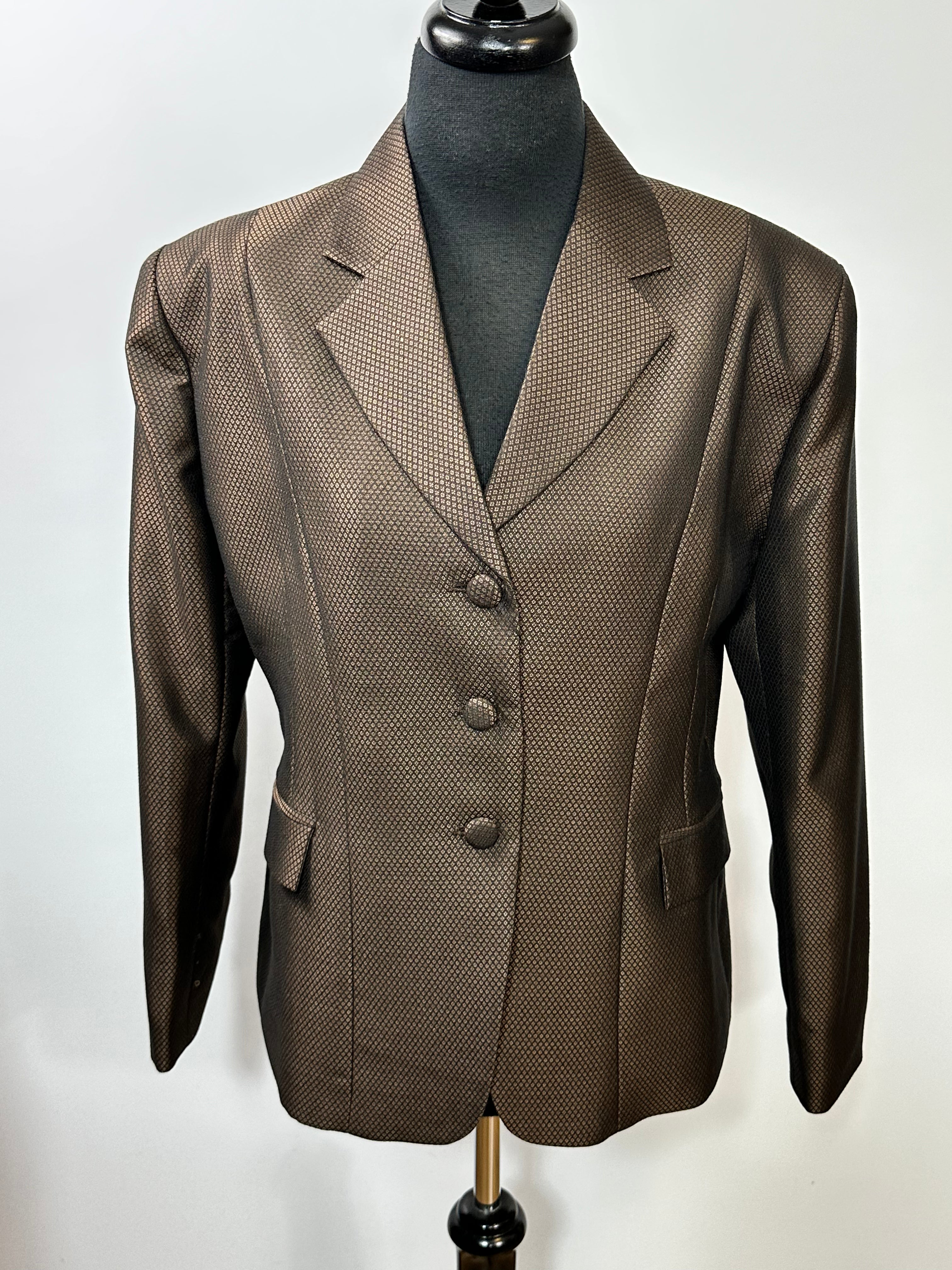 English Show Coat Brown Fabric Code R304