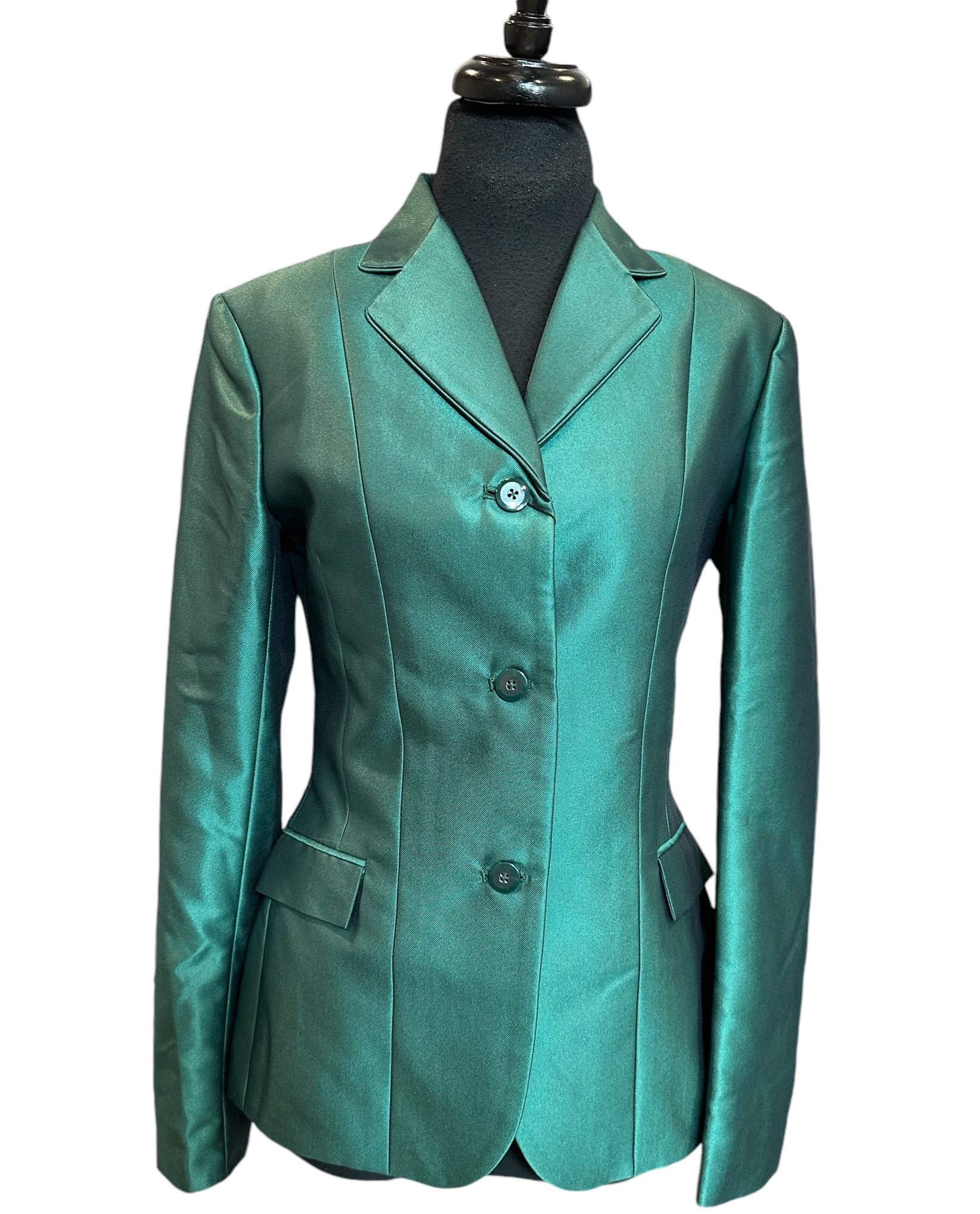 Halter Coat Green