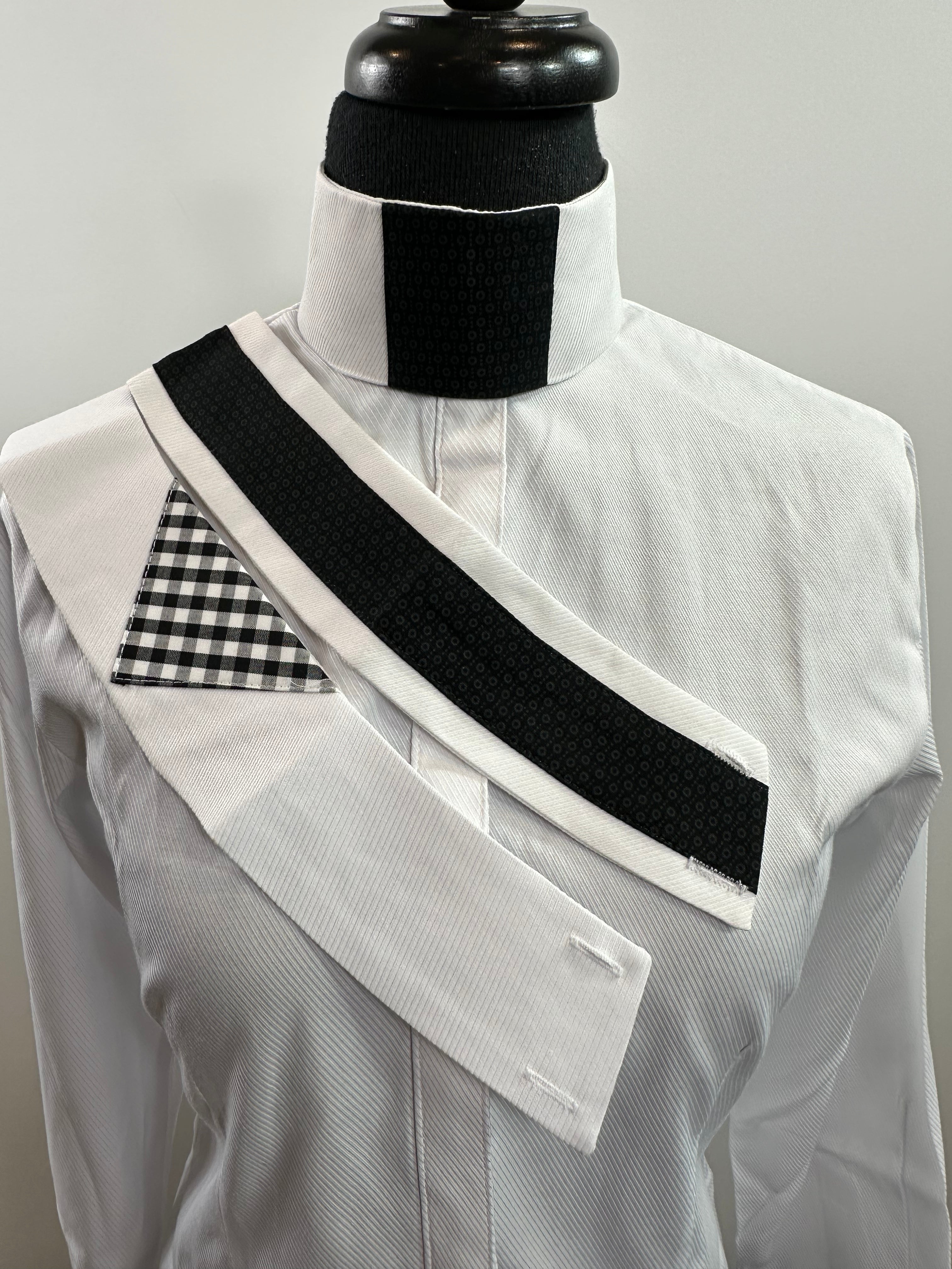 English Show Shirt White Fabric Code 1969