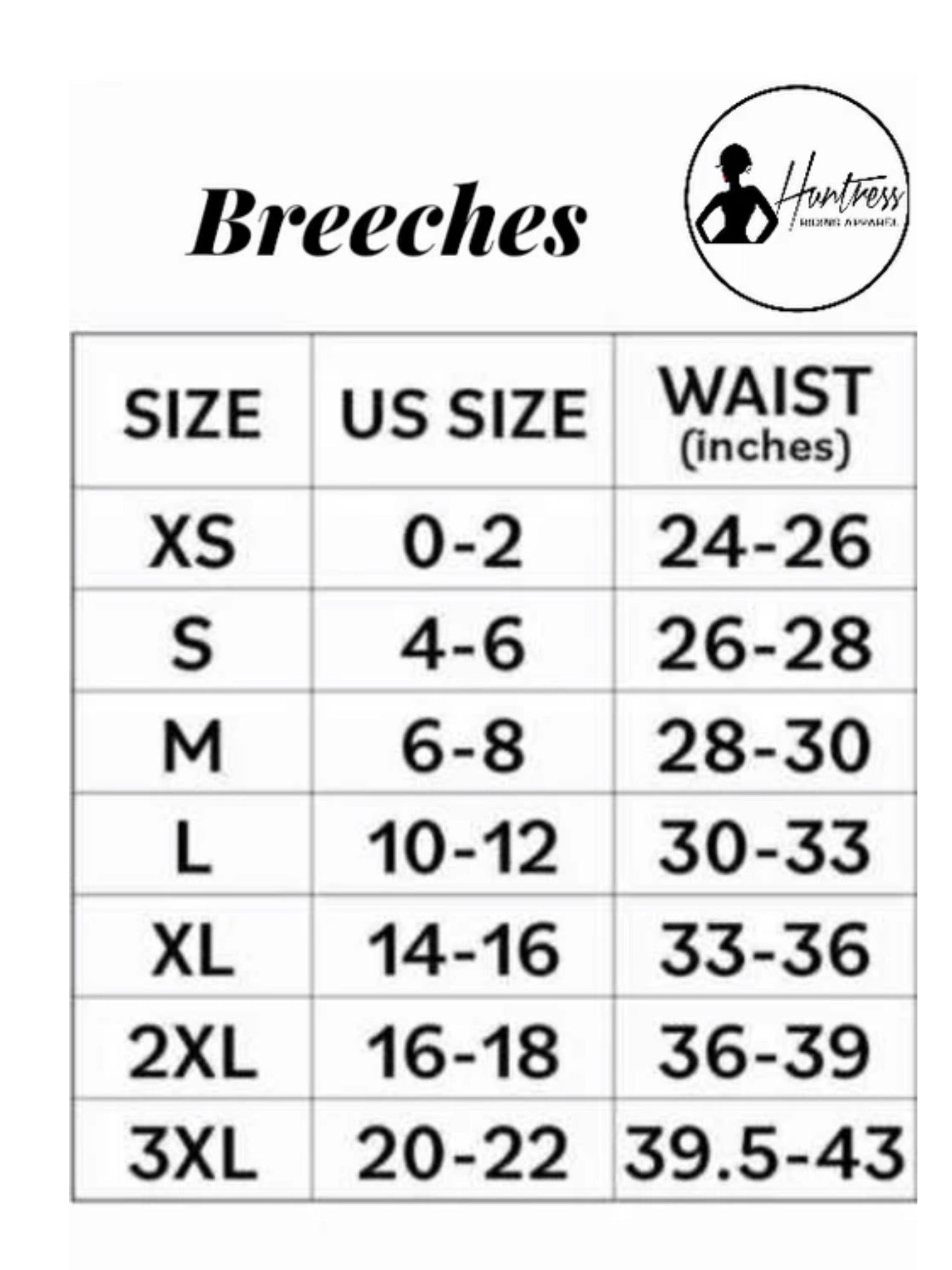 💥NEW💥 Huntress Side Zip Breeches