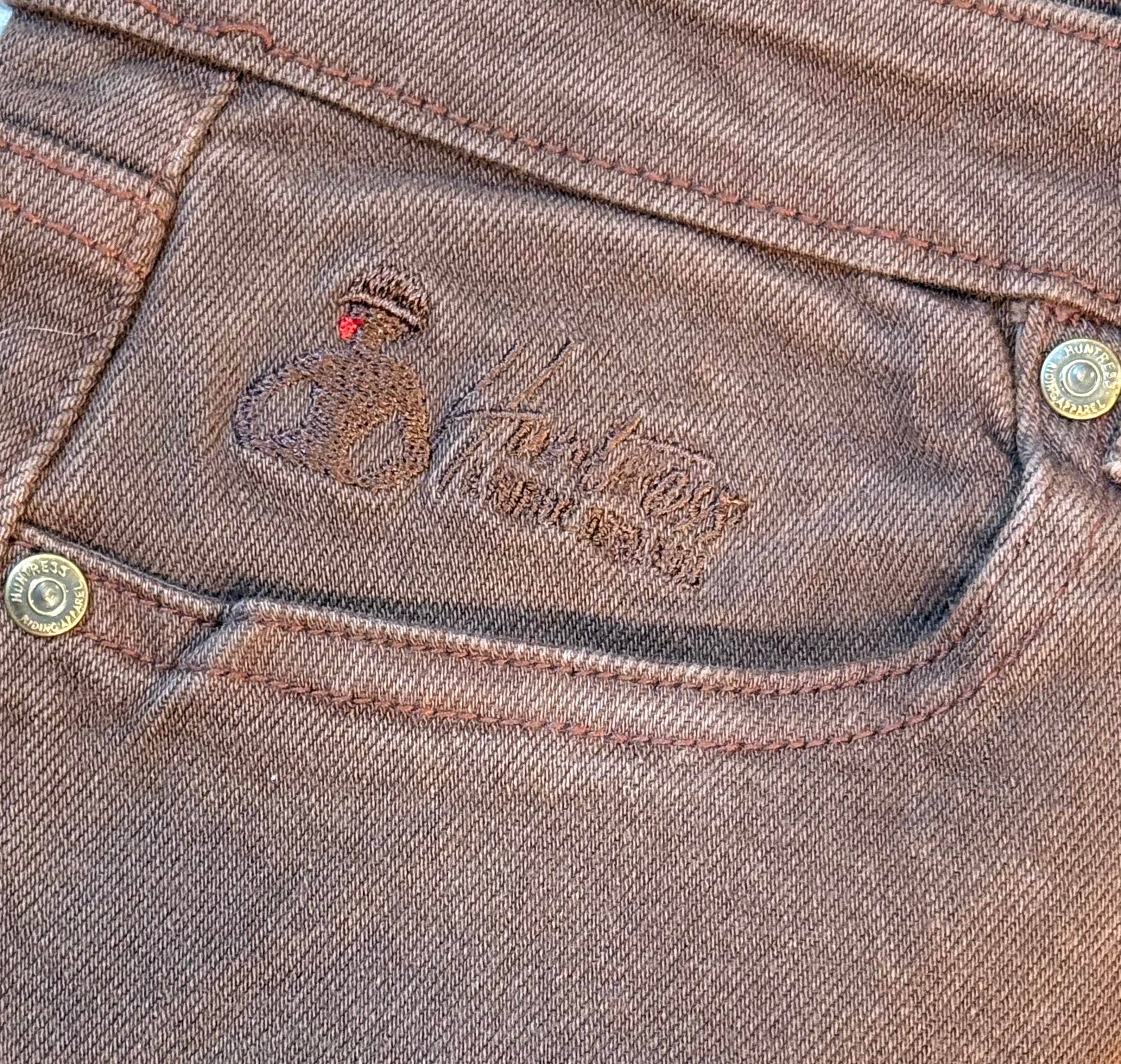 Huntress Western Jeans “Brown” ⭐️NEW⭐️