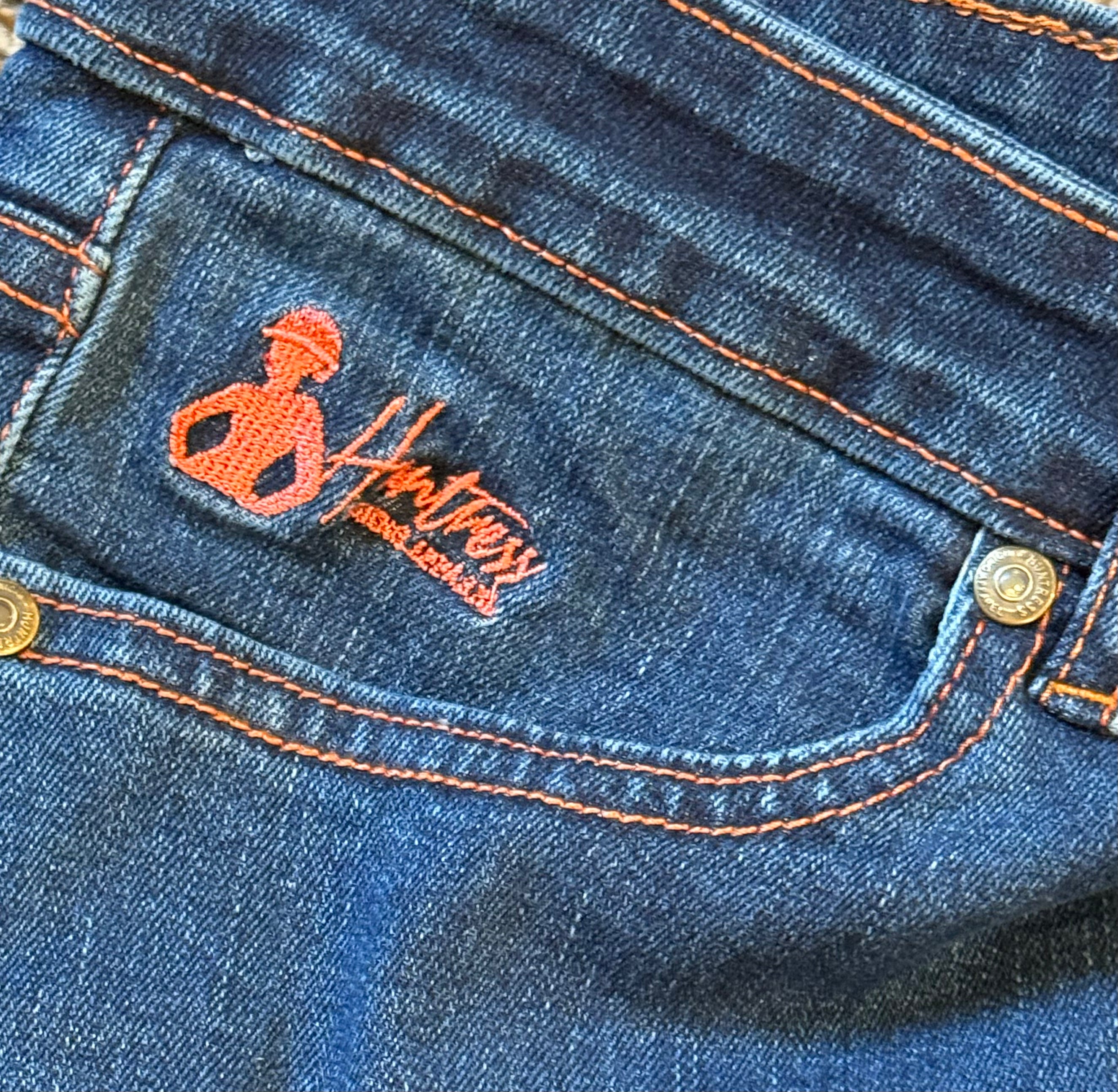 Huntress Western Jeans “Tangerine” (ALMOST SOLD OUT)! 🚨SALE🚨