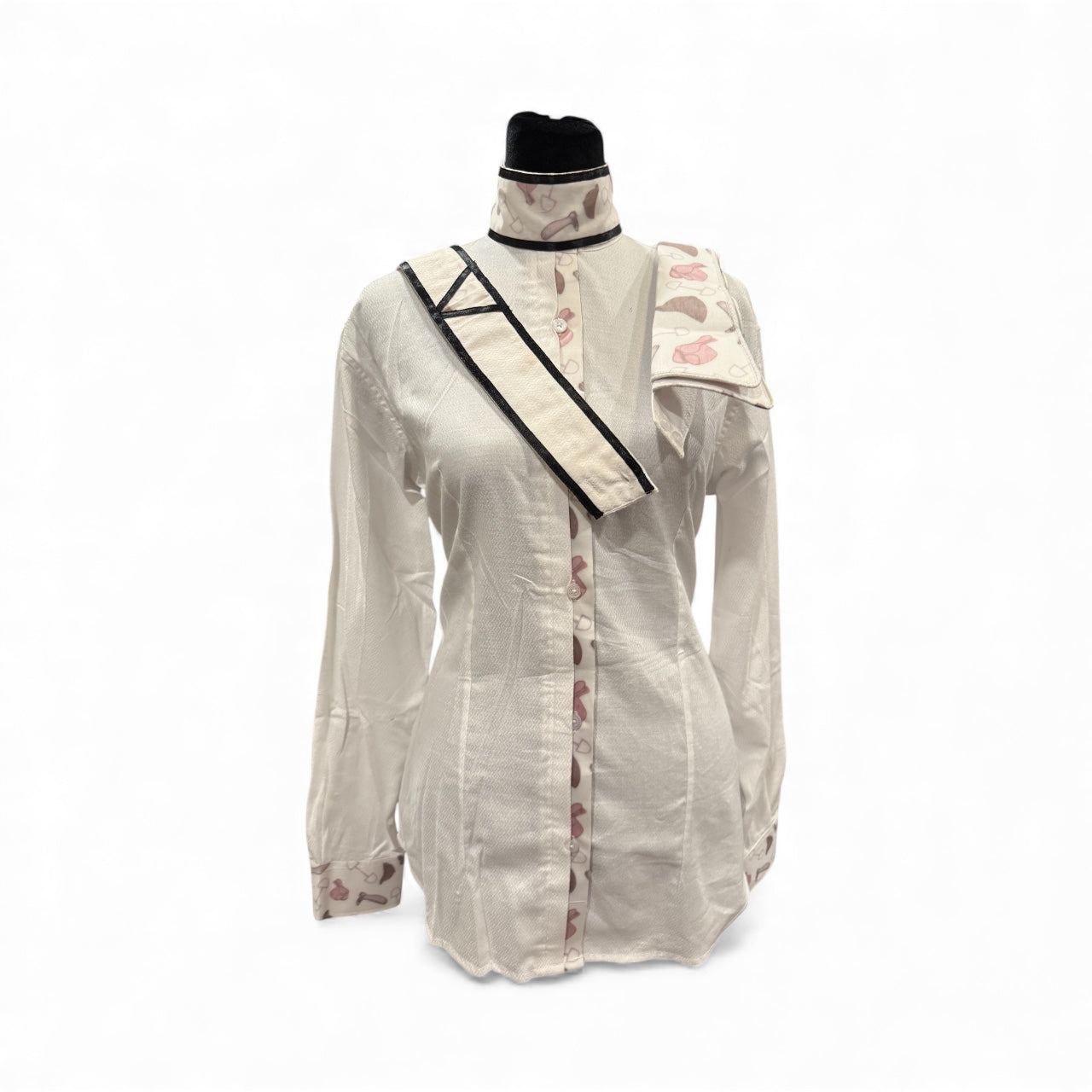 English “All Around” shirt ( hunt seat collar and western collar)