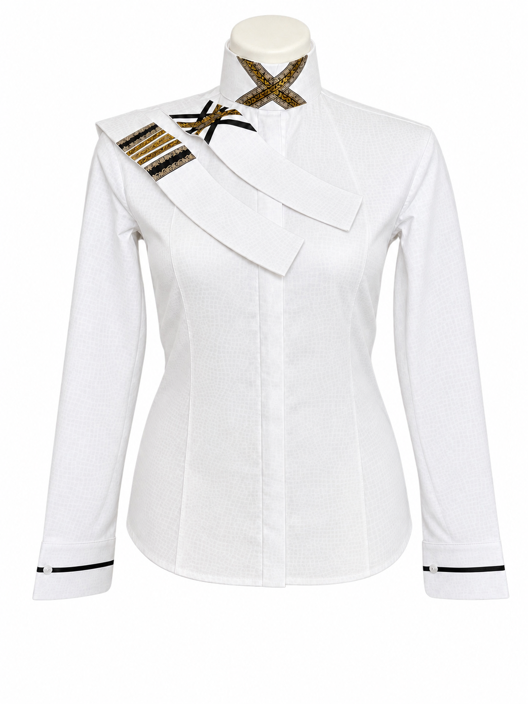 English Show Shirt Hidden Zipper