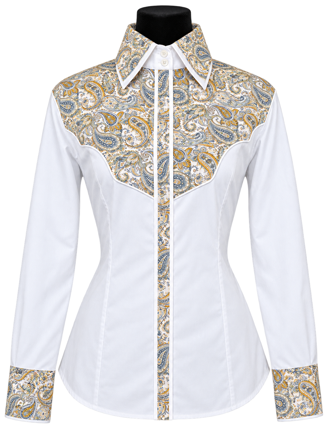 Ranch Shirt Hidden Zipper “Stretch”