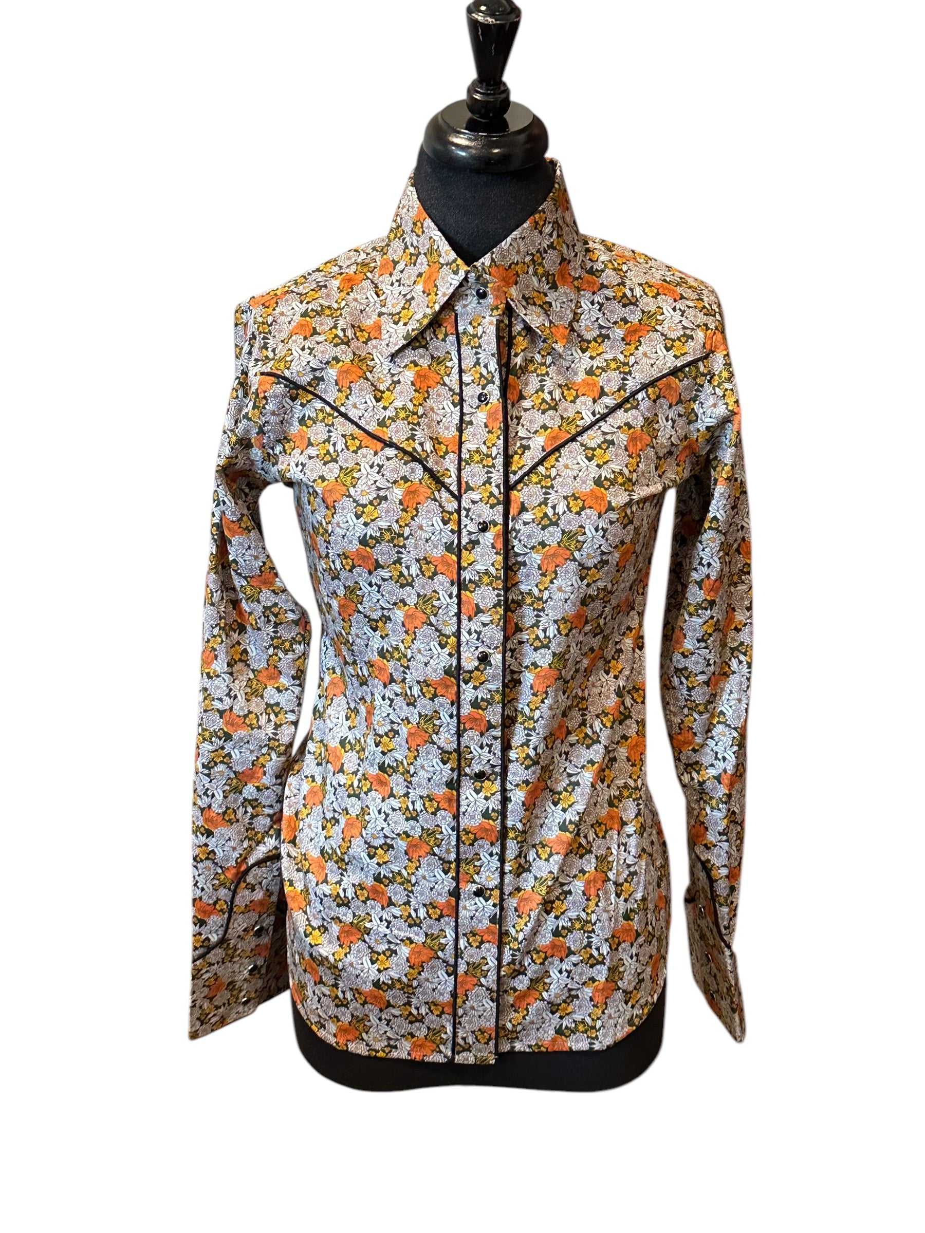 Western Ranch Shirt with Snaps